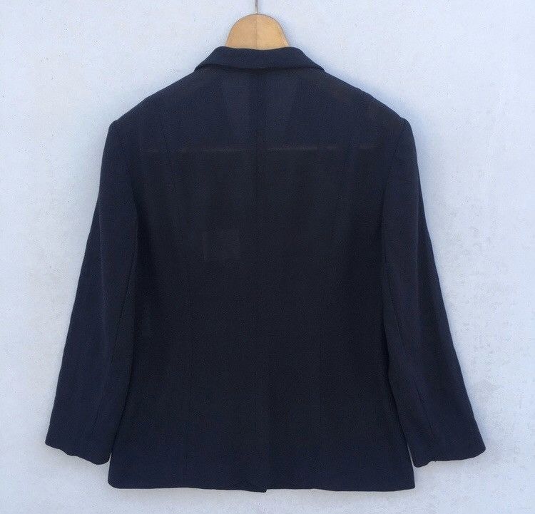 Burberry × Burberry Prorsum × Vintage Vintage Burberrys Prorsum See Thru Blazer/Coat Sz 42s Size US M / EU 48-50 / 2 - 5 Thumbnail