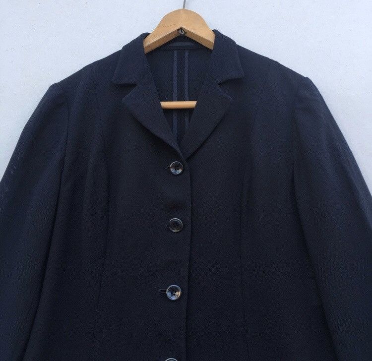 Burberry × Burberry Prorsum × Vintage Vintage Burberrys Prorsum See Thru Blazer/Coat Sz 42s Size US M / EU 48-50 / 2 - 4 Thumbnail