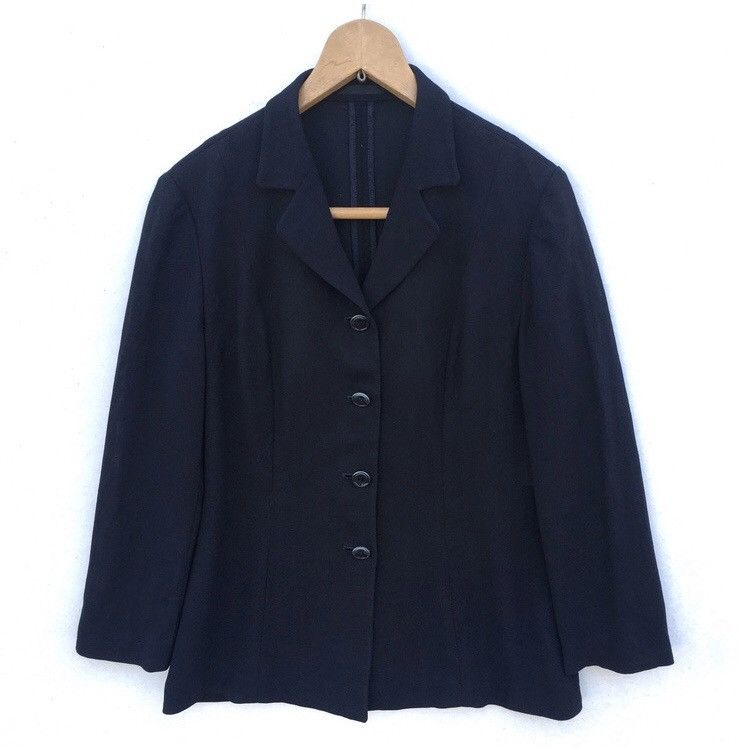 Burberry × Burberry Prorsum × Vintage Vintage Burberrys Prorsum See Thru Blazer/Coat Sz 42s Size US M / EU 48-50 / 2 - 1 Thumbnail