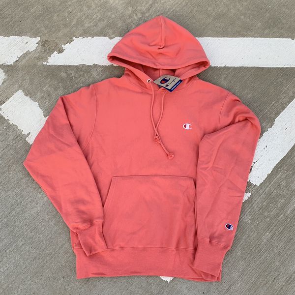 Citrus pink champion hoodie hot sale