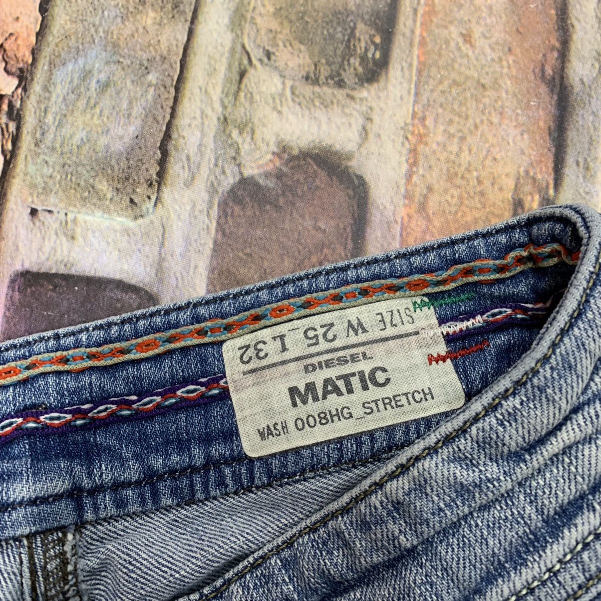 Diesel Diesel Matic selvedge jeans Size 25" / US 0 / IT 36 - 7 Thumbnail