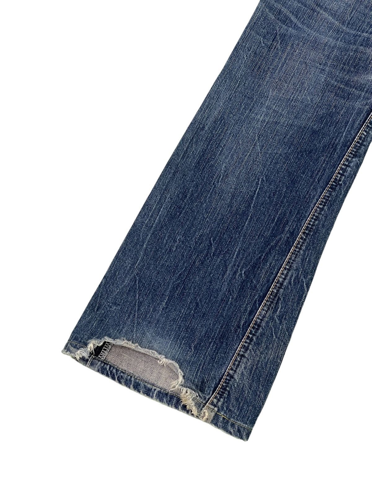 Edwin Flare Jeans Edwin Japan Low Rise Denim Boot Cut 2🟦4 Size US 31 - 13 Thumbnail