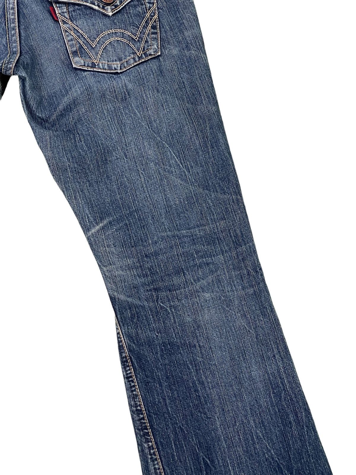 Edwin Flare Jeans Edwin Japan Low Rise Denim Boot Cut 2🟦4 Size US 31 - 14 Thumbnail