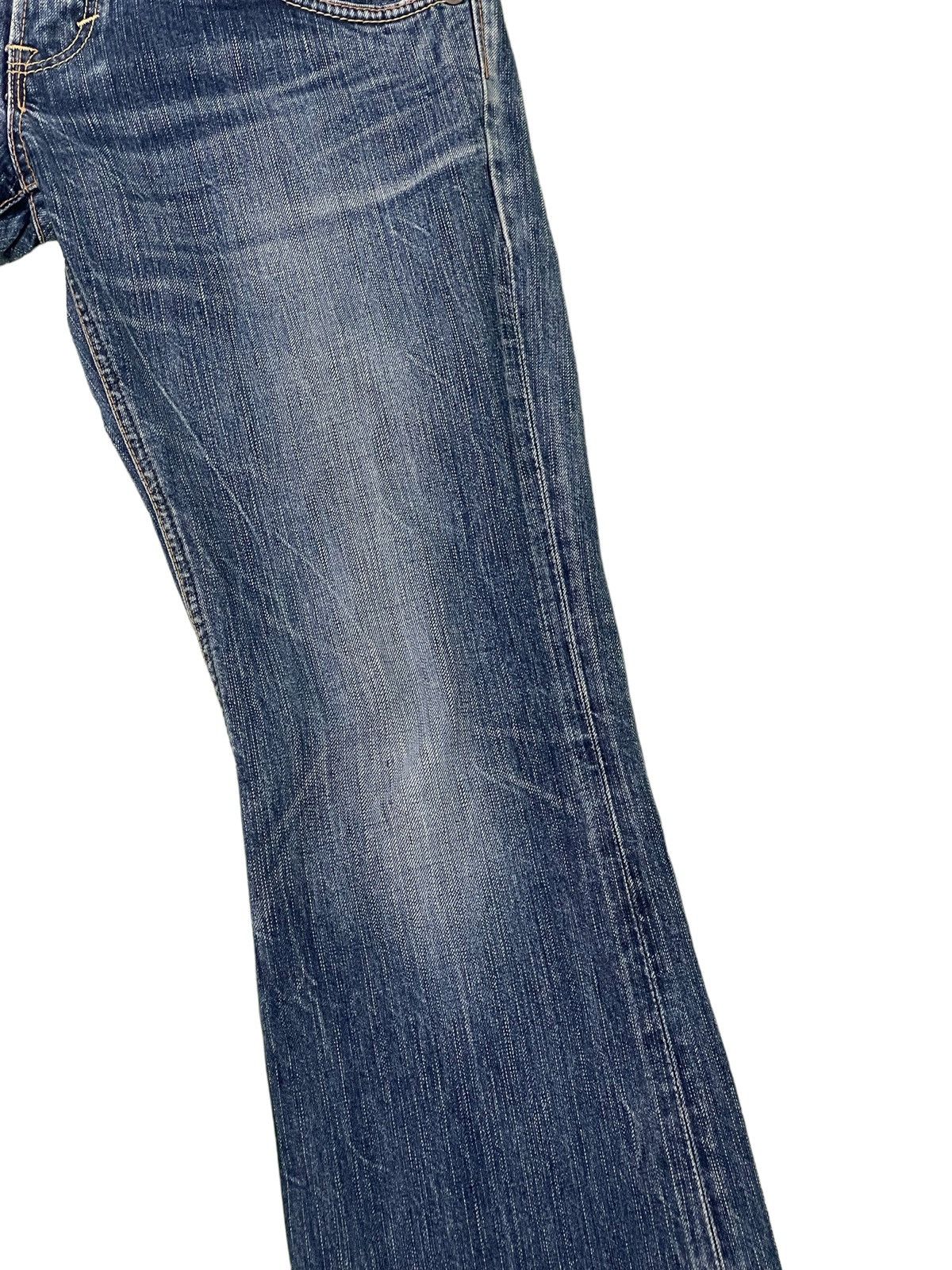 Edwin Flare Jeans Edwin Japan Low Rise Denim Boot Cut 2🟦4 Size US 31 - 6 Thumbnail