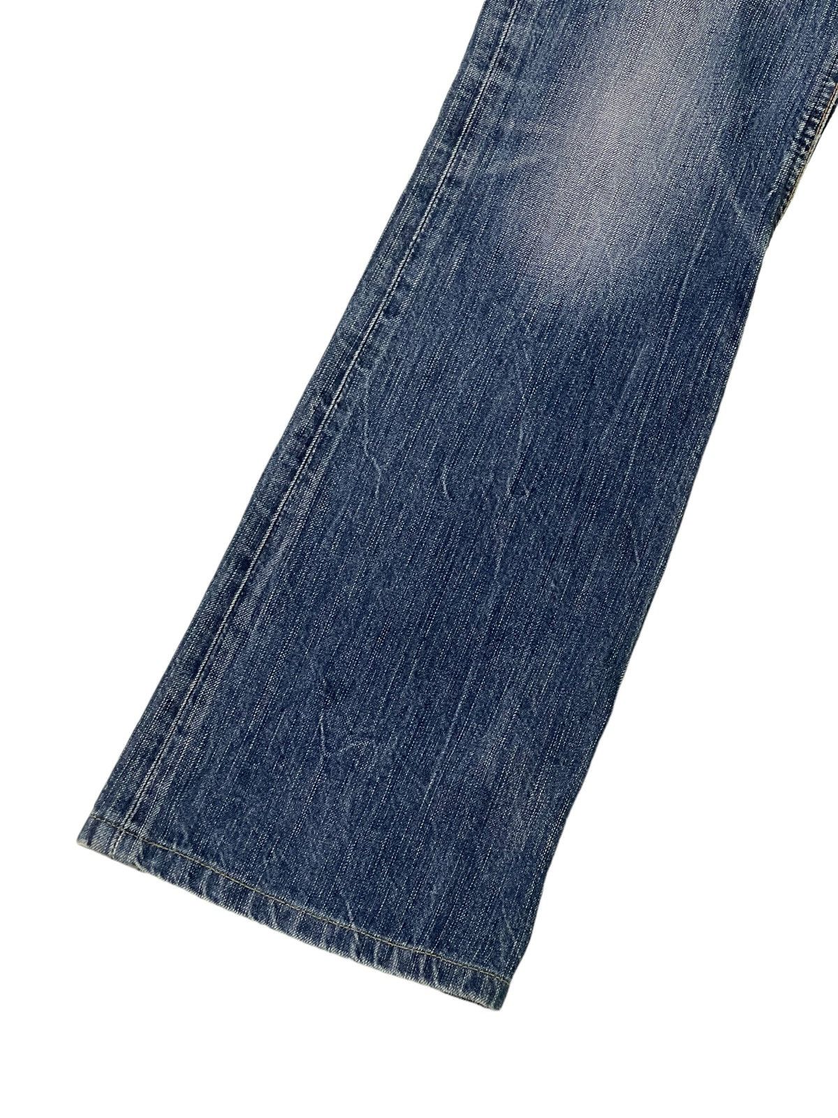 Edwin Flare Jeans Edwin Japan Low Rise Denim Boot Cut 2🟦4 Size US 31 - 5 Thumbnail