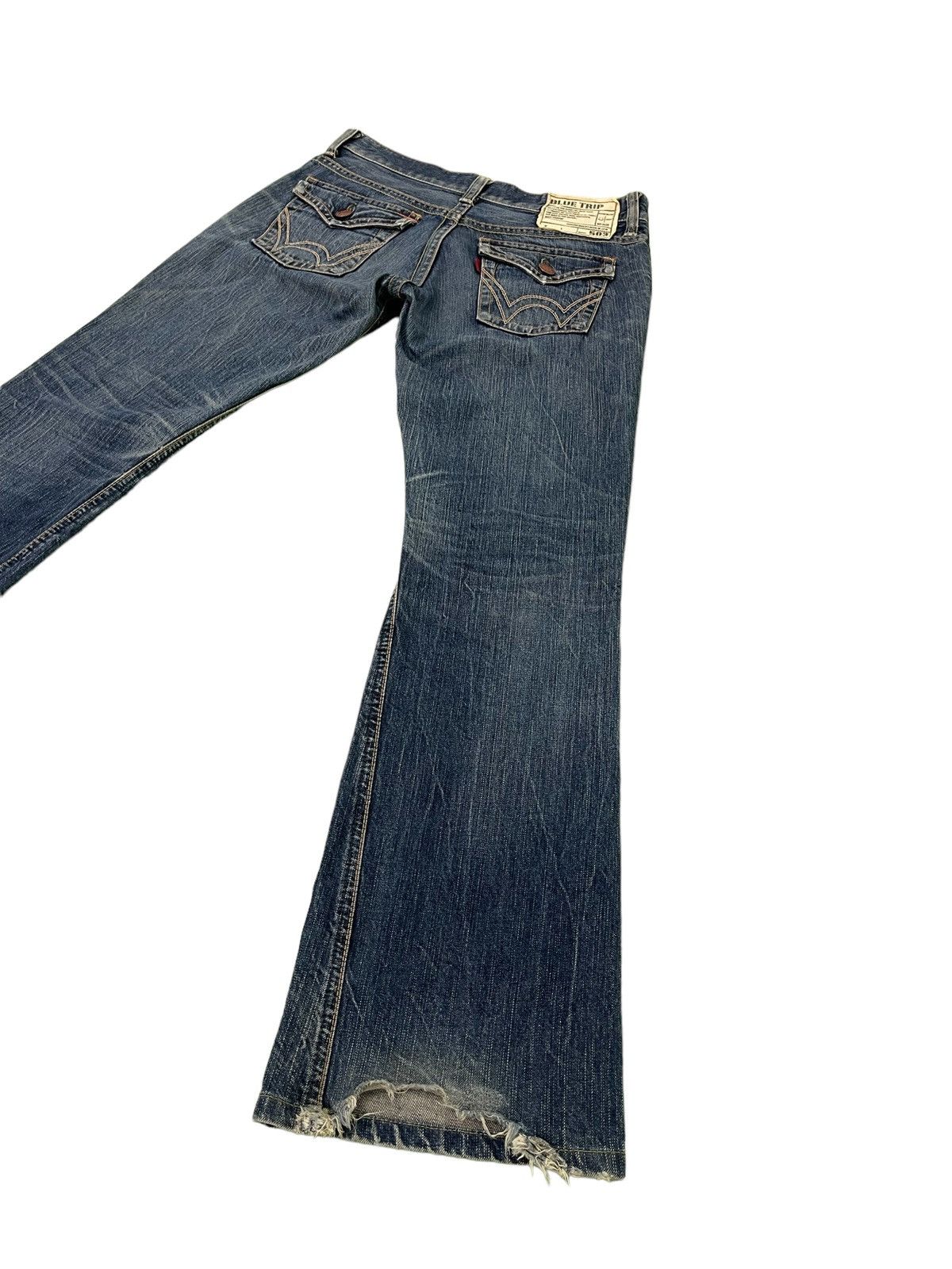 Edwin Flare Jeans Edwin Japan Low Rise Denim Boot Cut 2🟦4 Size US 31 - 11 Thumbnail
