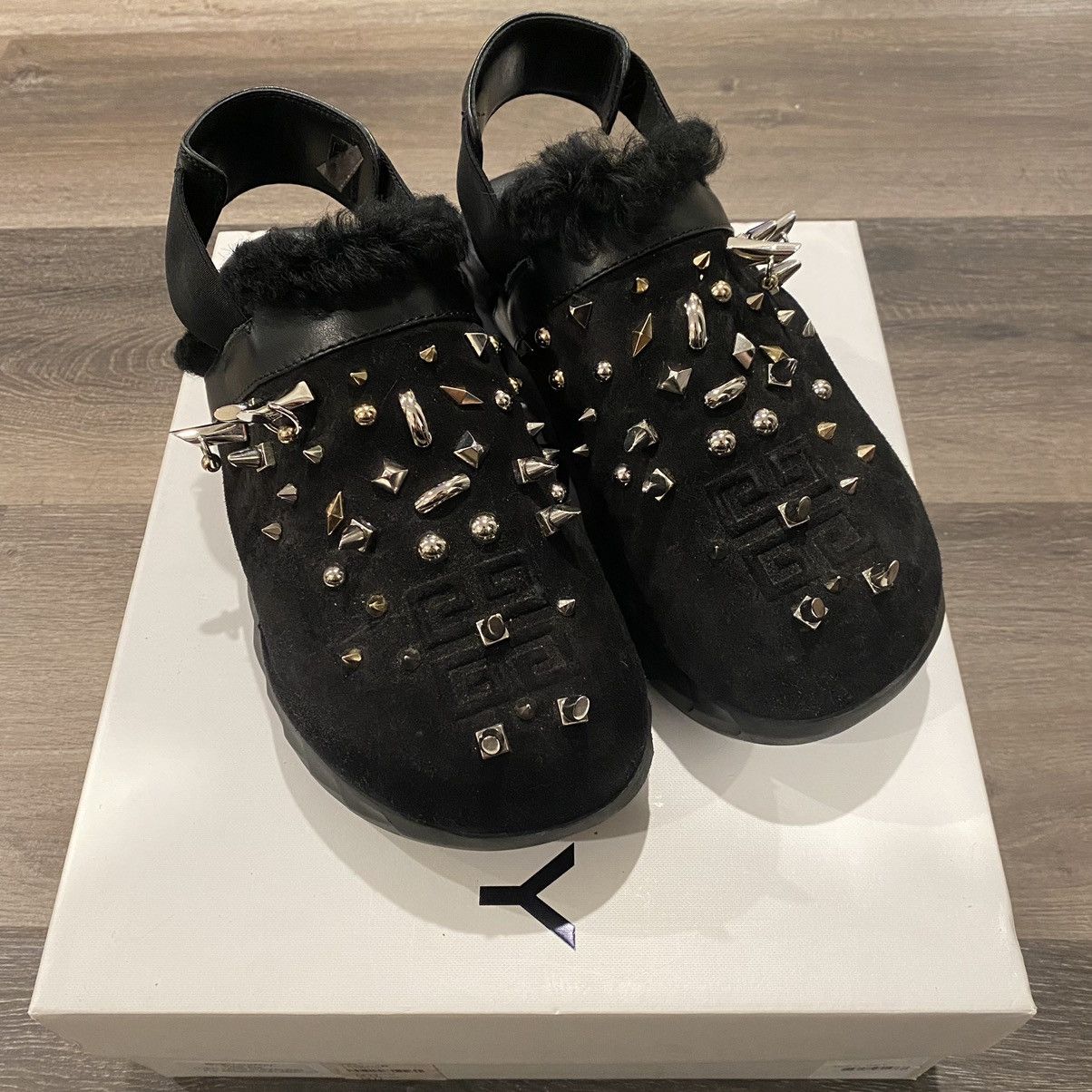 Givenchy Givenchy Marshmallow Black Clog Size US 8 / EU 41 - 1 Thumbnail