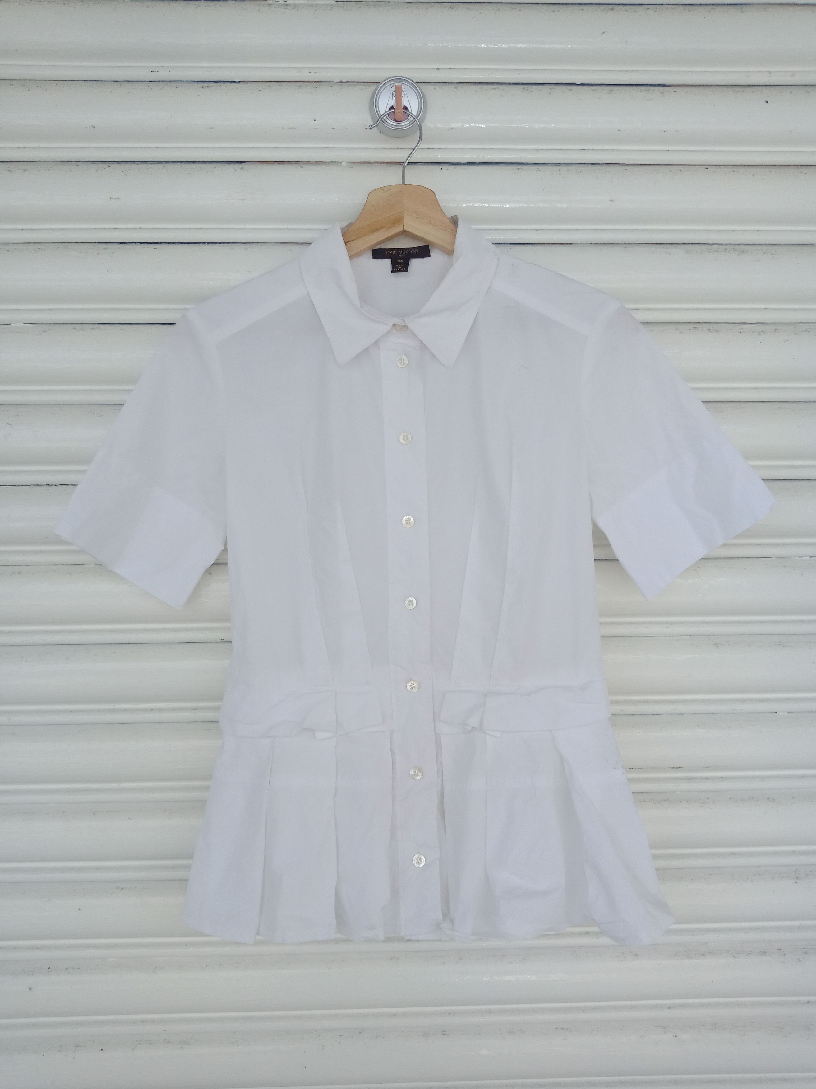 Louis Vuitton Boxy Frill Hem Made in France