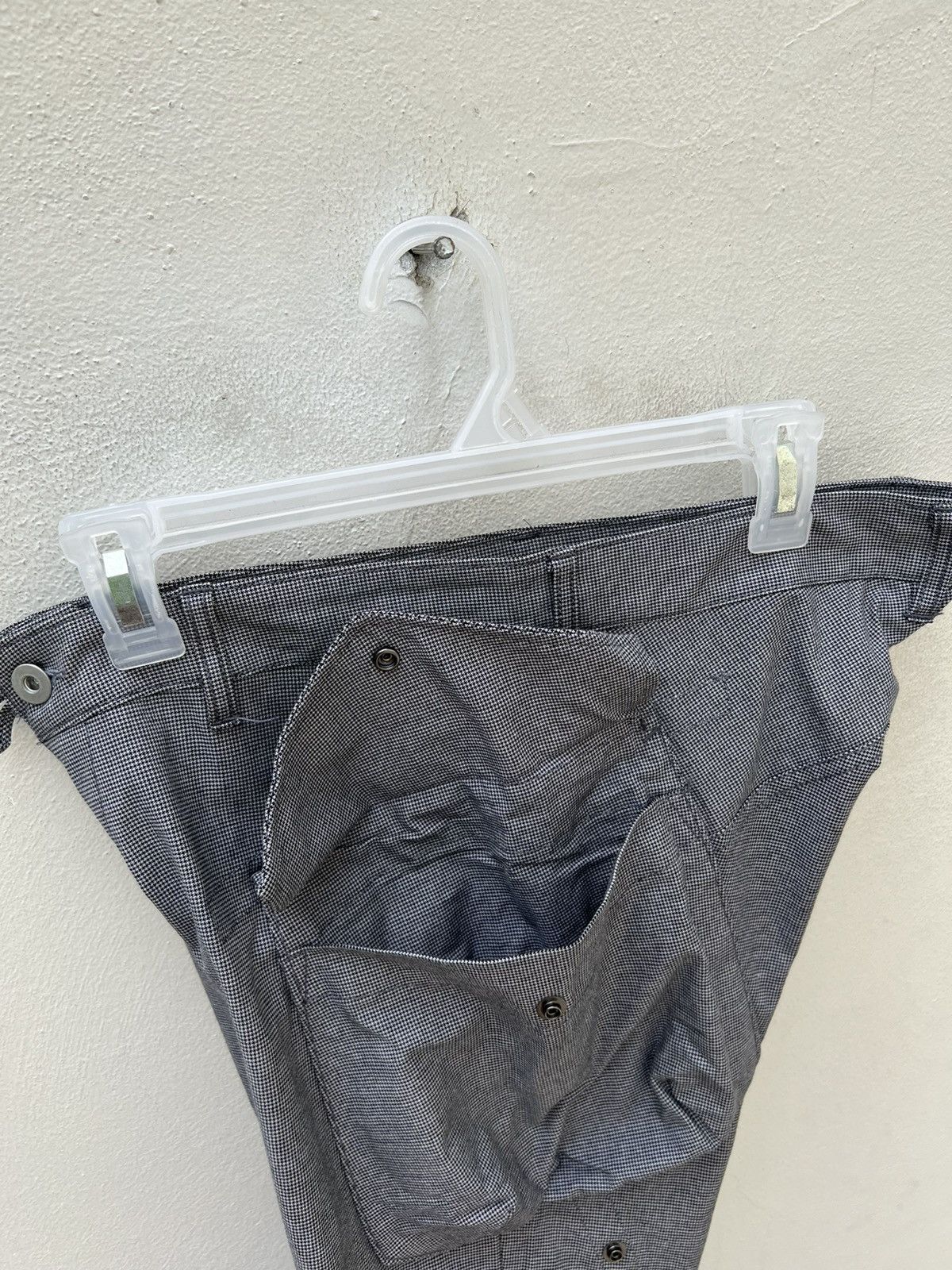 Hysteric Glamour × Japanese Brand × Needles CCP Japan Houndstooth Monogram Gas Mask Crop Cargo Touser Size US 30 / EU 46 - 23 Thumbnail