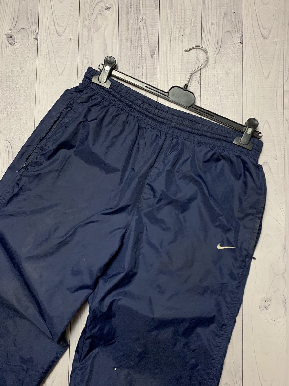 Vintage Nike drill pants joggers logo size S