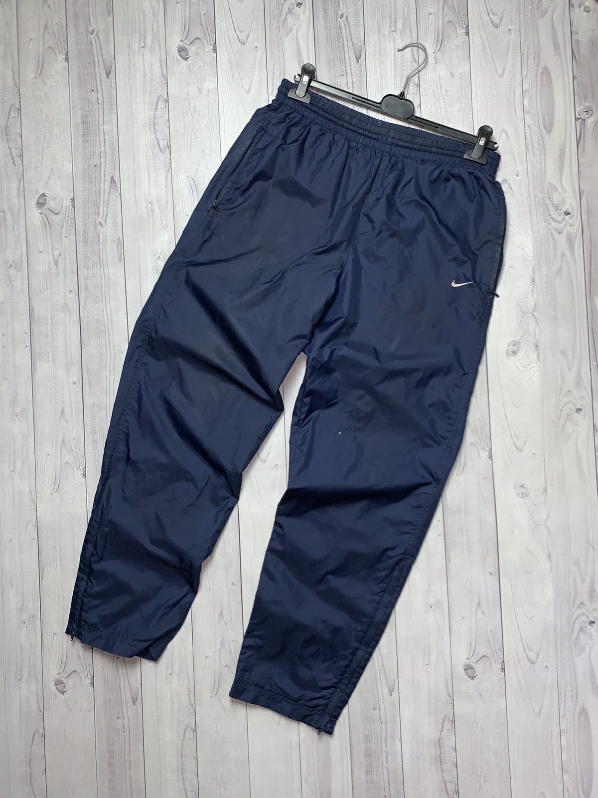 Vintage Nike drill pants joggers logo size S