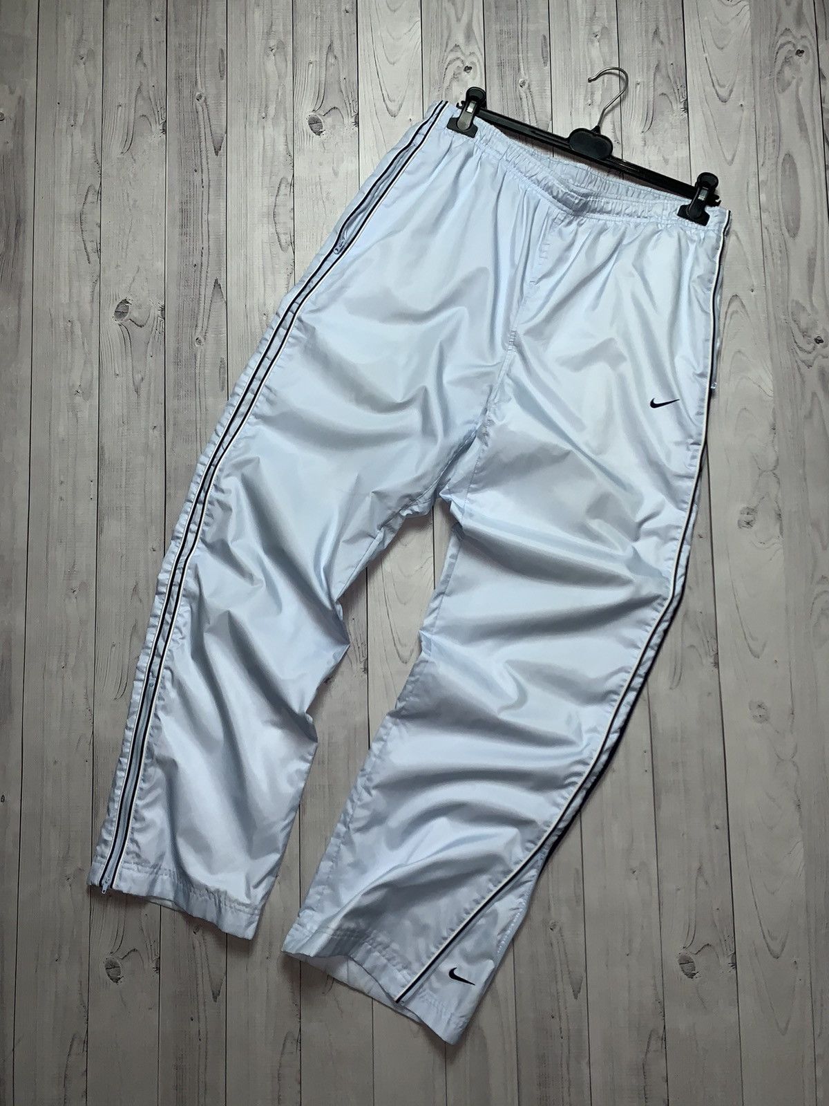 Vintage Nike drill pants joggers logo size XL