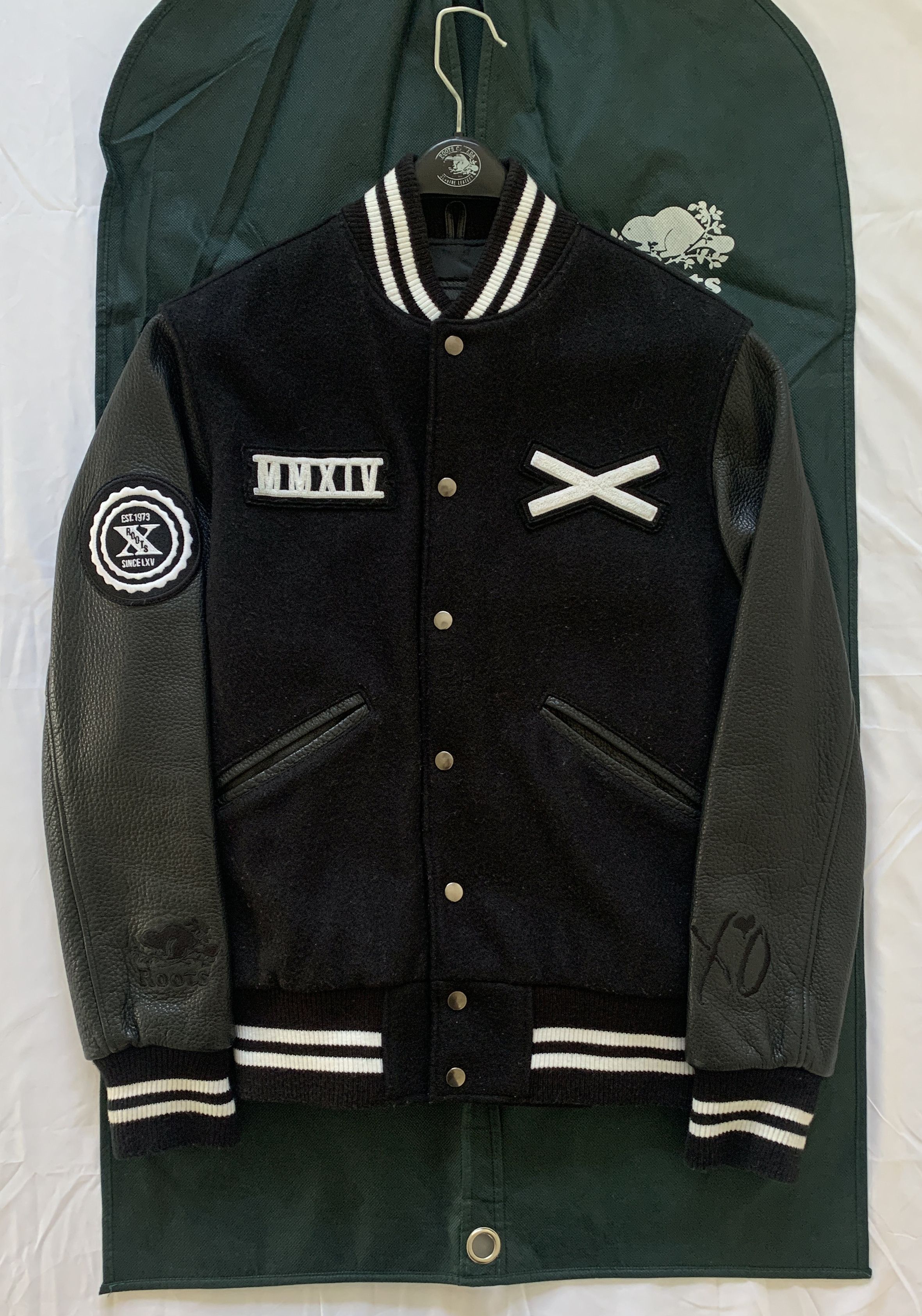 Roots THE WEEKND x XO x ROOTS VARSITY JACKET 2014 Size US XL / EU 56 / 4 - 3 Thumbnail