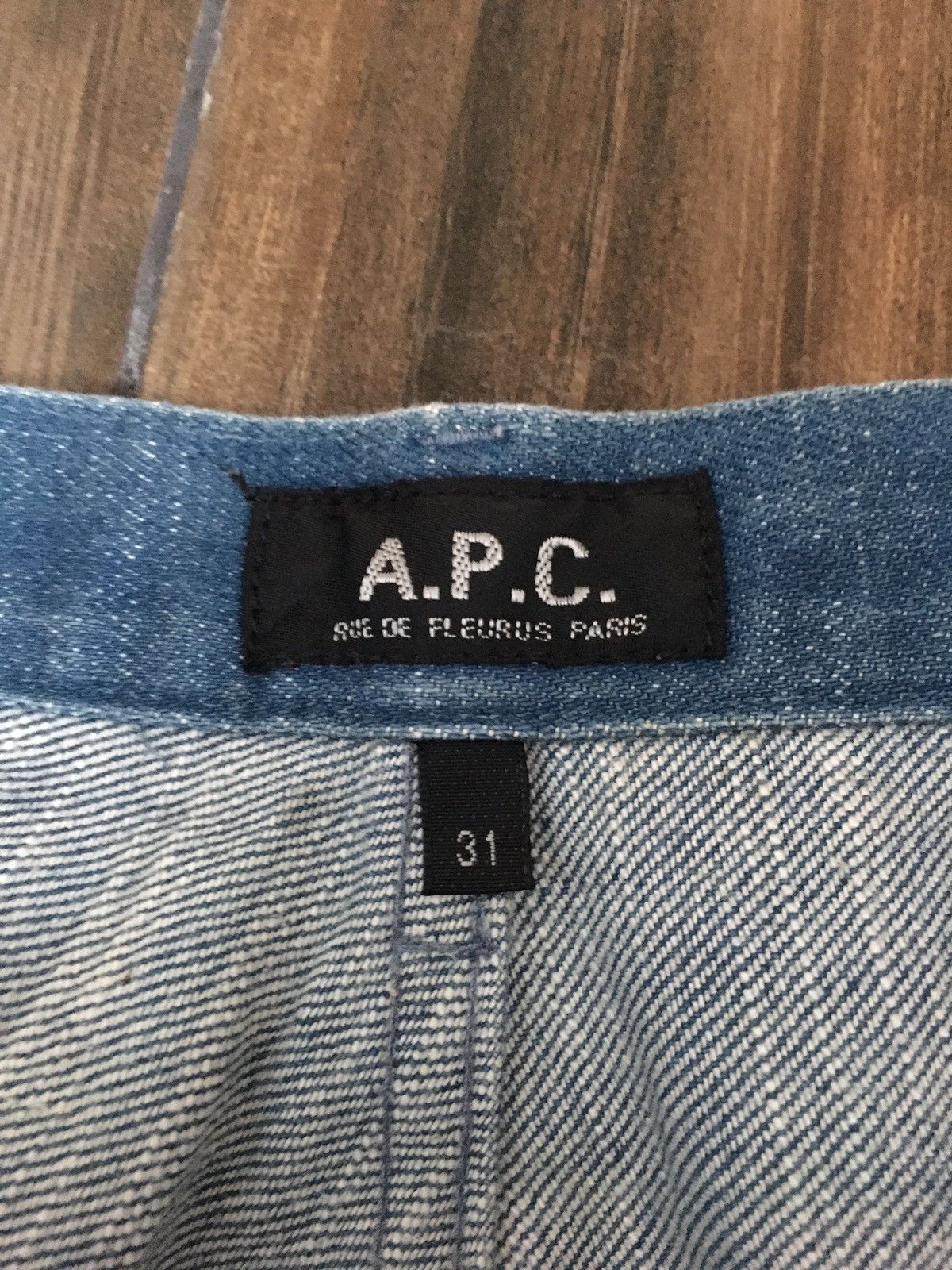 A.P.C. A.P.C. Washed Blue Denim Size US 32 / EU 48 - 6 Thumbnail