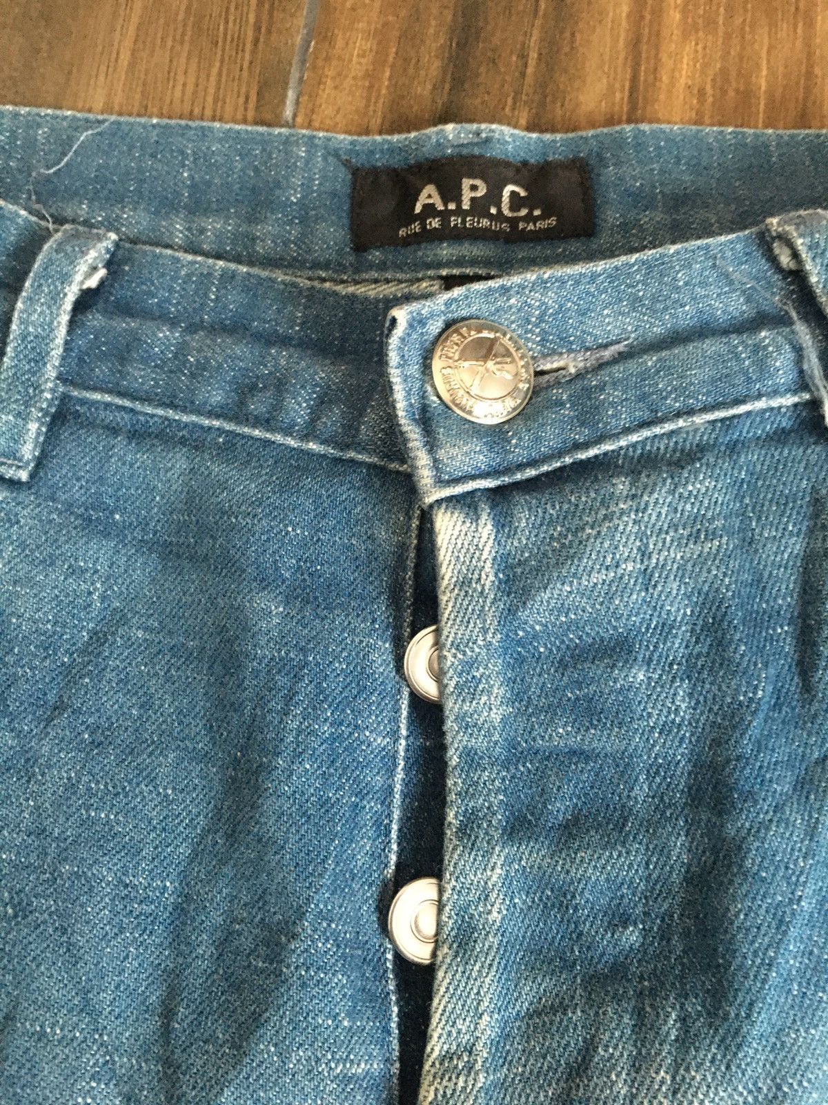 A.P.C. A.P.C. Washed Blue Denim Size US 32 / EU 48 - 3 Thumbnail