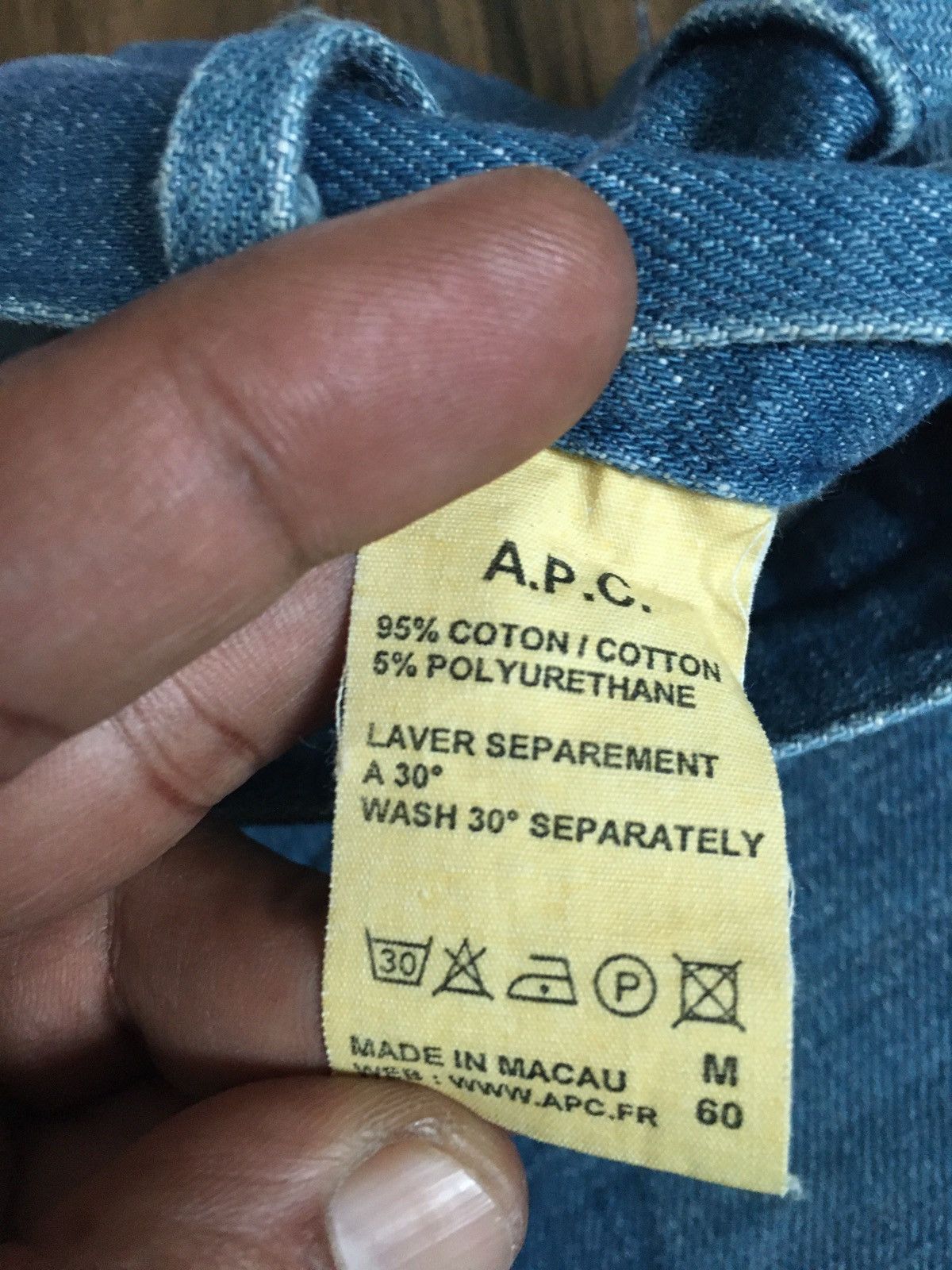 A.P.C. A.P.C. Washed Blue Denim Size US 32 / EU 48 - 7 Thumbnail