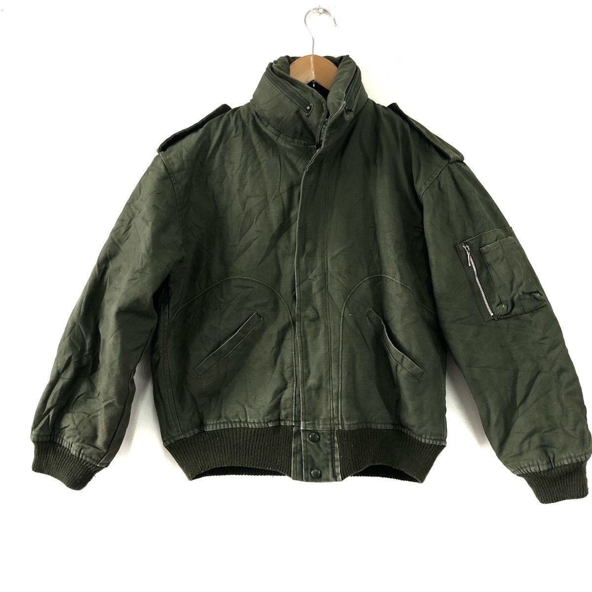 Japanese Brand Military jacket rare design M size fit like S Size US M / EU 48-50 / 2 - 3 Thumbnail