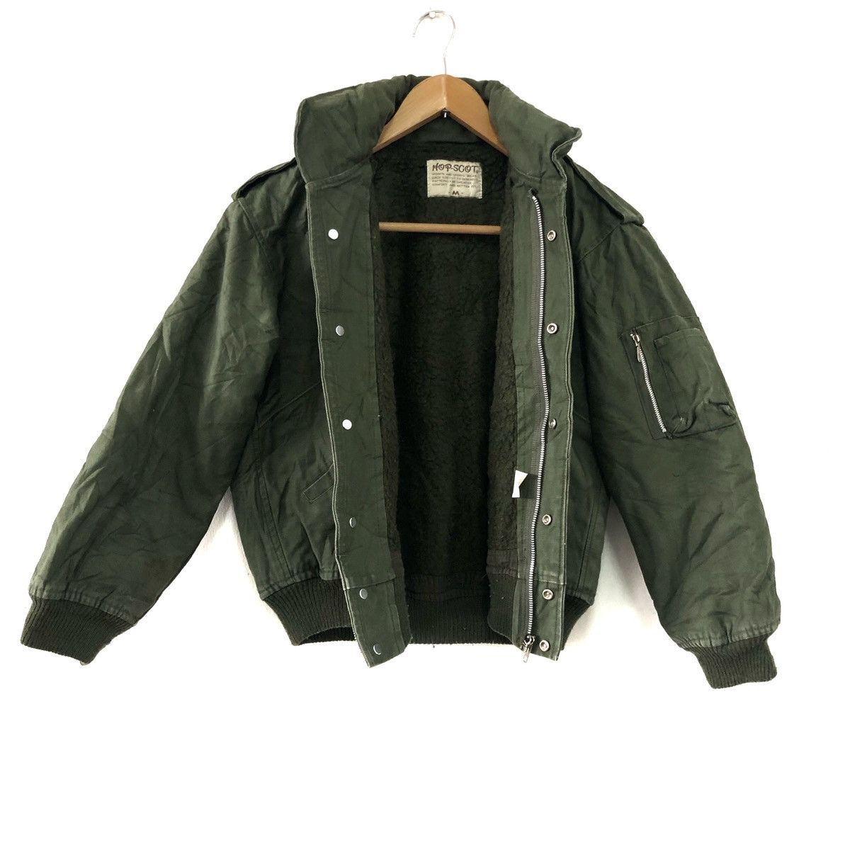 Japanese Brand Military jacket rare design M size fit like S Size US M / EU 48-50 / 2 - 1 Thumbnail