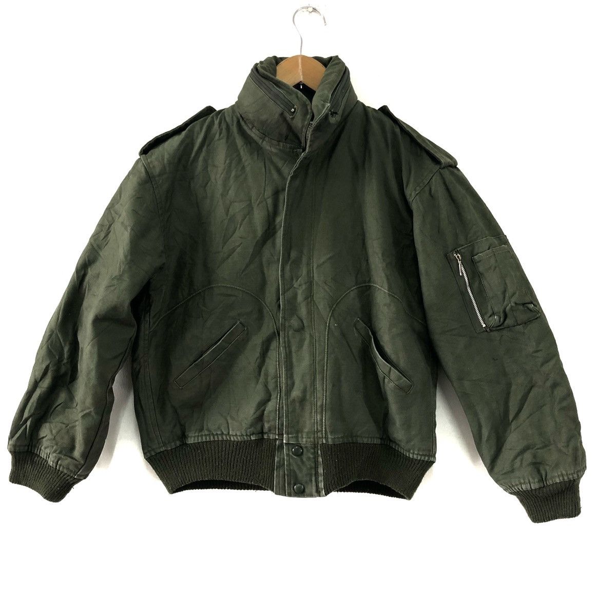 Japanese Brand Military jacket rare design M size fit like S Size US M / EU 48-50 / 2 - 2 Thumbnail