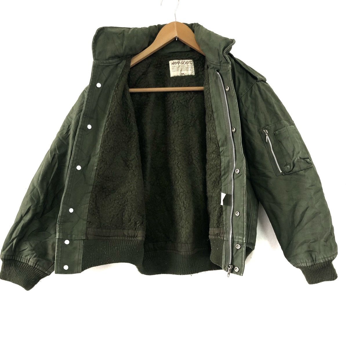 Japanese Brand Military jacket rare design M size fit like S Size US M / EU 48-50 / 2 - 11 Thumbnail
