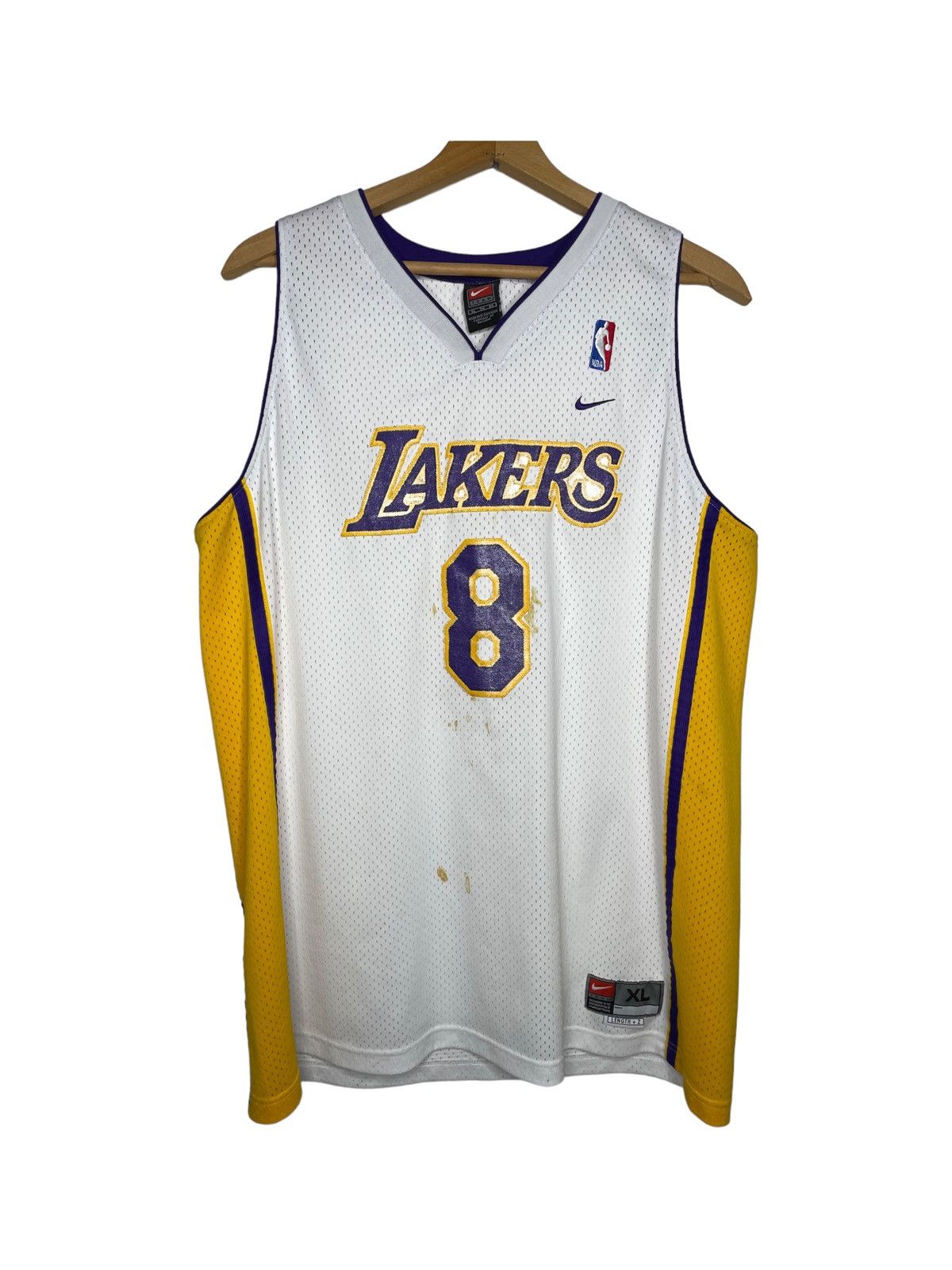 Nike Nike Kobe Bryant LA Lakers Jersey Away #8 Sz XL Stitched Size US XL / EU 56 / 4 - 2 Thumbnail