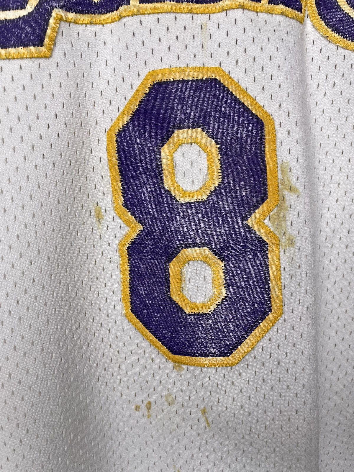 Nike Nike Kobe Bryant LA Lakers Jersey Away #8 Sz XL Stitched Size US XL / EU 56 / 4 - 3 Thumbnail