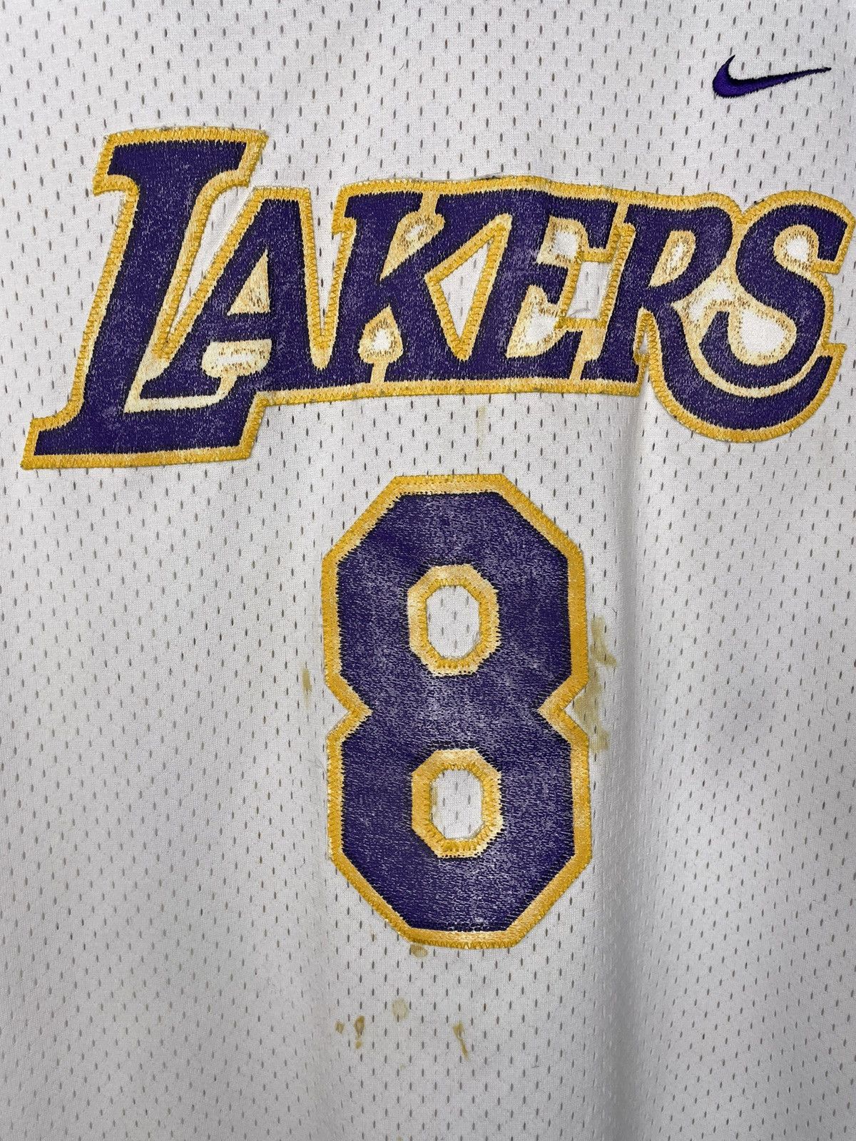 Nike Nike Kobe Bryant LA Lakers Jersey Away #8 Sz XL Stitched Size US XL / EU 56 / 4 - 8 Thumbnail