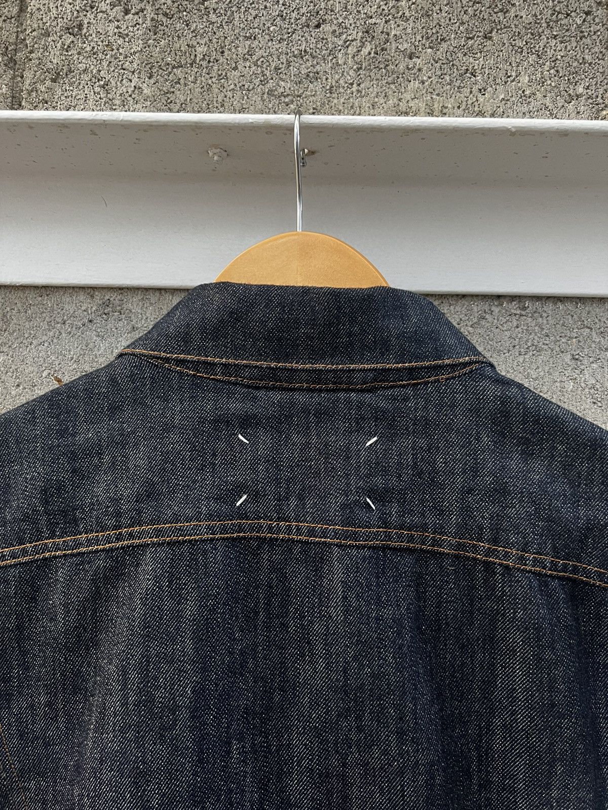 Maison Margiela Men's Archive MAISON MARGIELA Denim Trucker Jacket Size US L / EU 52-54 / 3 - 5 Thumbnail