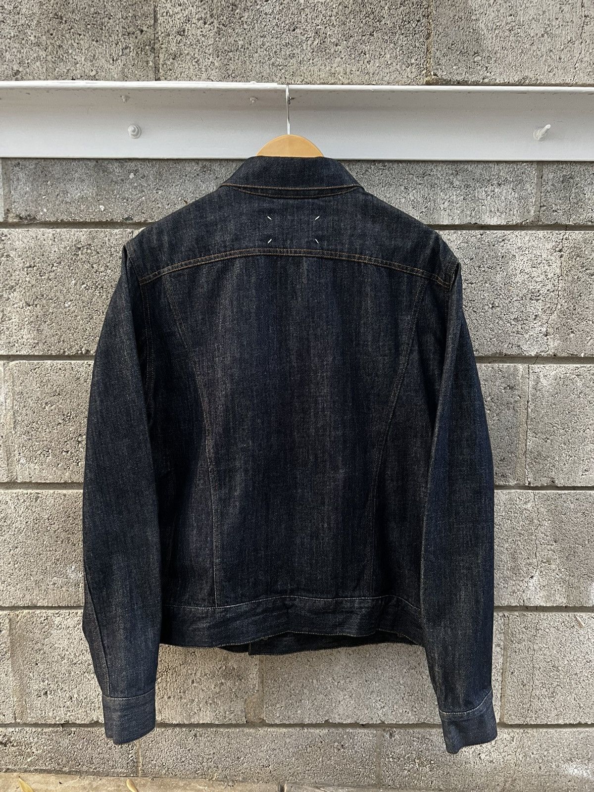 Maison Margiela Men's Archive MAISON MARGIELA Denim Trucker Jacket Size US L / EU 52-54 / 3 - 2 Thumbnail
