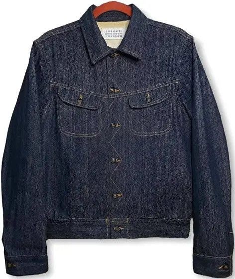 Maison Margiela Men's Archive MAISON MARGIELA Denim Trucker Jacket Size US L / EU 52-54 / 3 - 9 Thumbnail