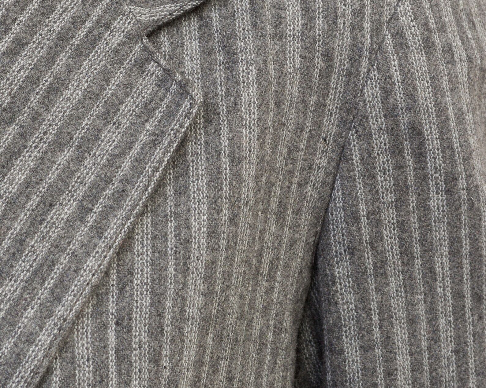 Smartwool × Vintage Wool Blazer Jacket Striped Coat Double Breasted Office Top Size L / US 10 / IT 46 - 6 Thumbnail
