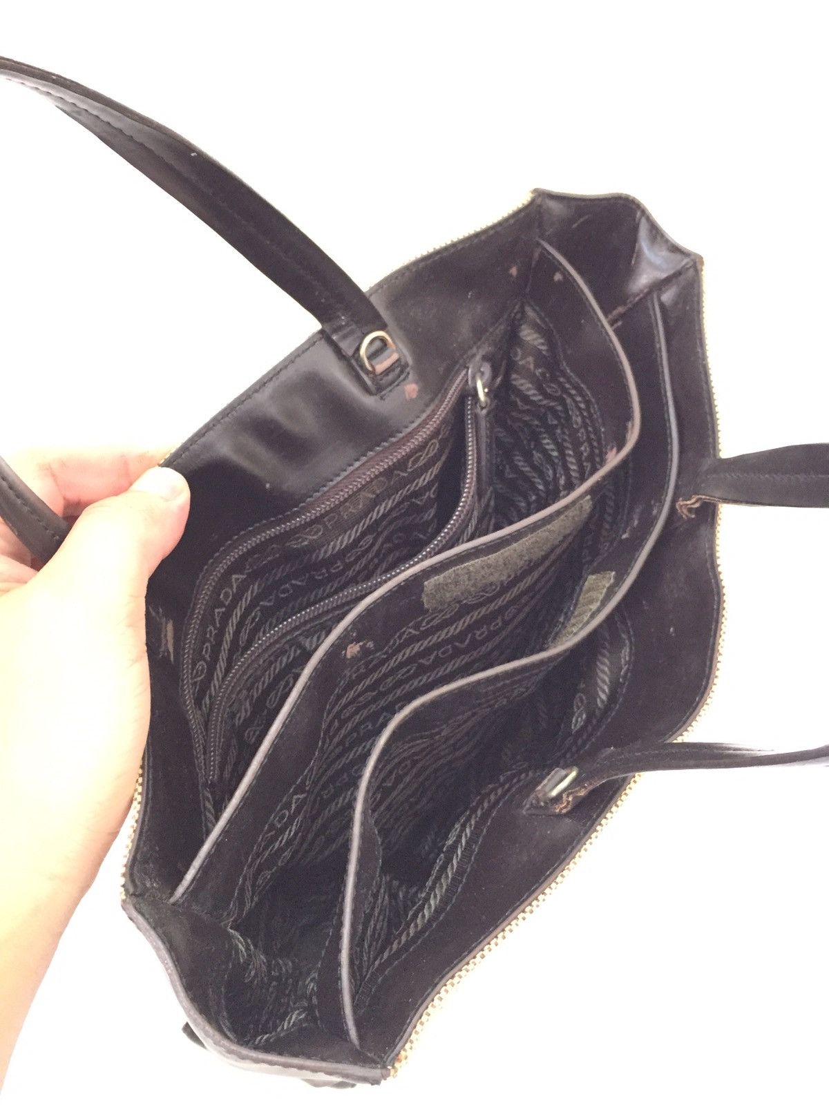 Prada 1999 PRADA TOTE BAG Size ONE SIZE - 8 Thumbnail