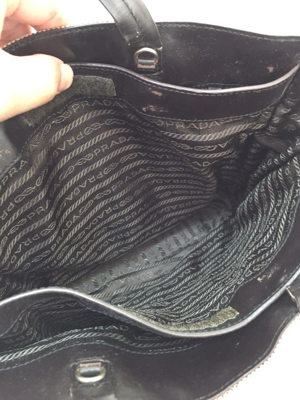 Prada 1999 PRADA TOTE BAG Size ONE SIZE - 9 Thumbnail