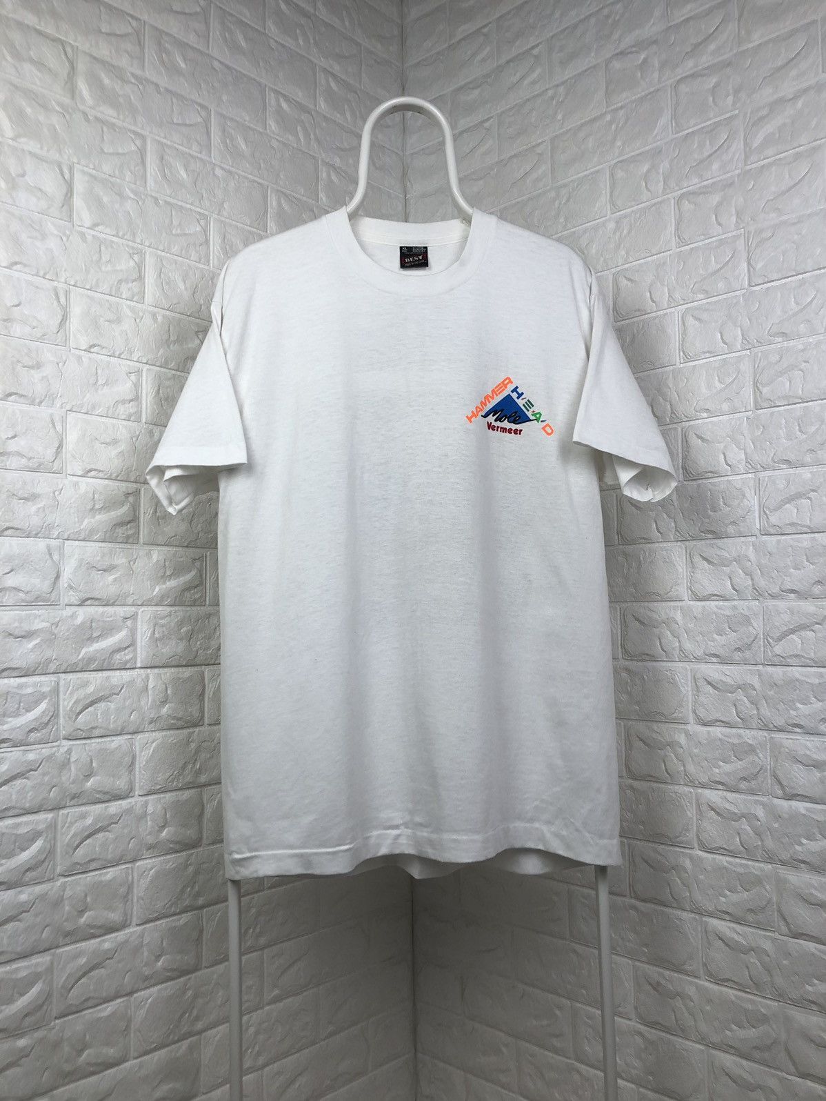 Vintage Vermeer Vintage Art T-shirt Size US XL / EU 56 / 4 - 2 Thumbnail
