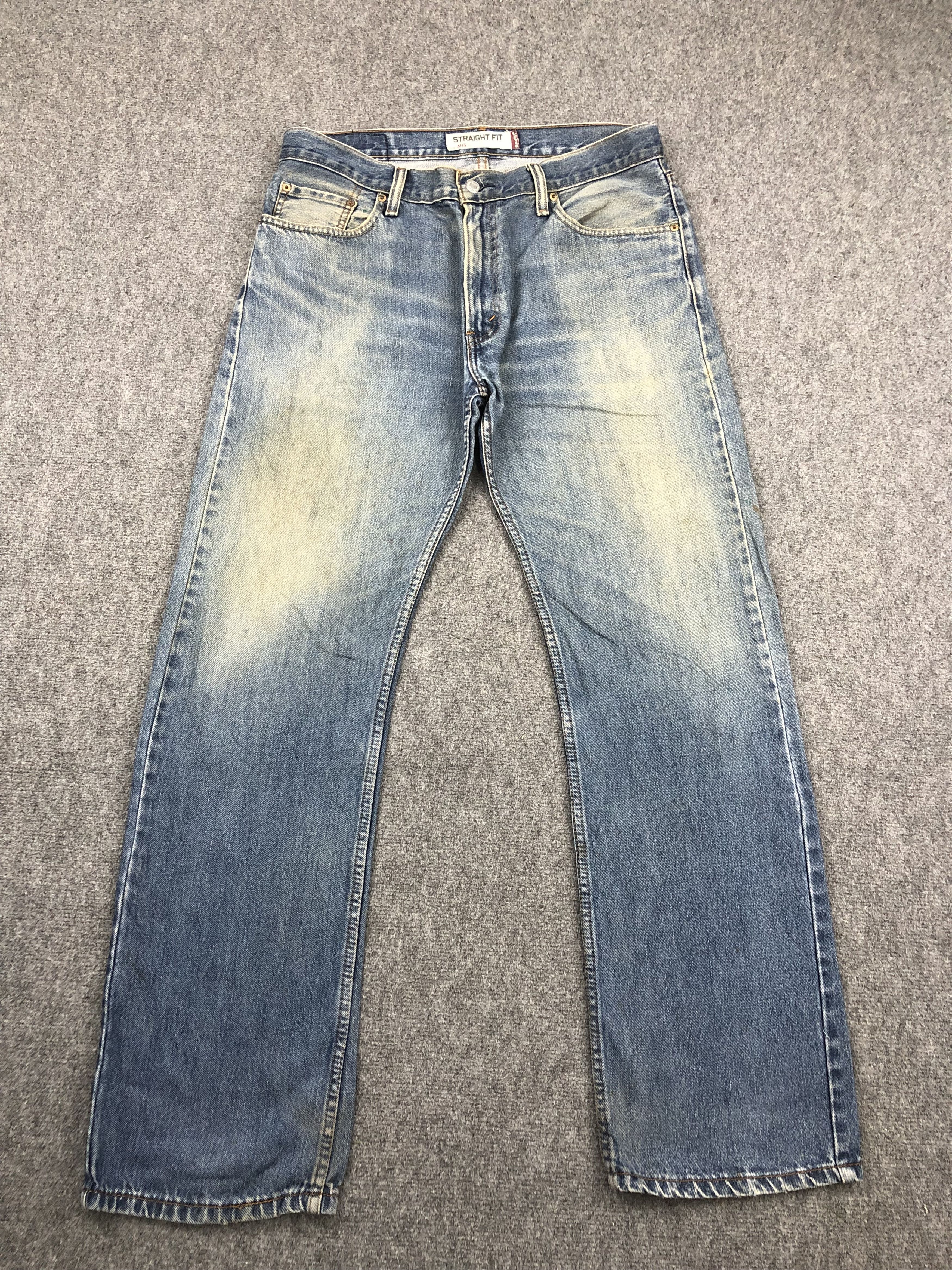 Levi's Vintage Levis 505 Blue Faded Jeans DP1458 Size US 37 - 1 Thumbnail