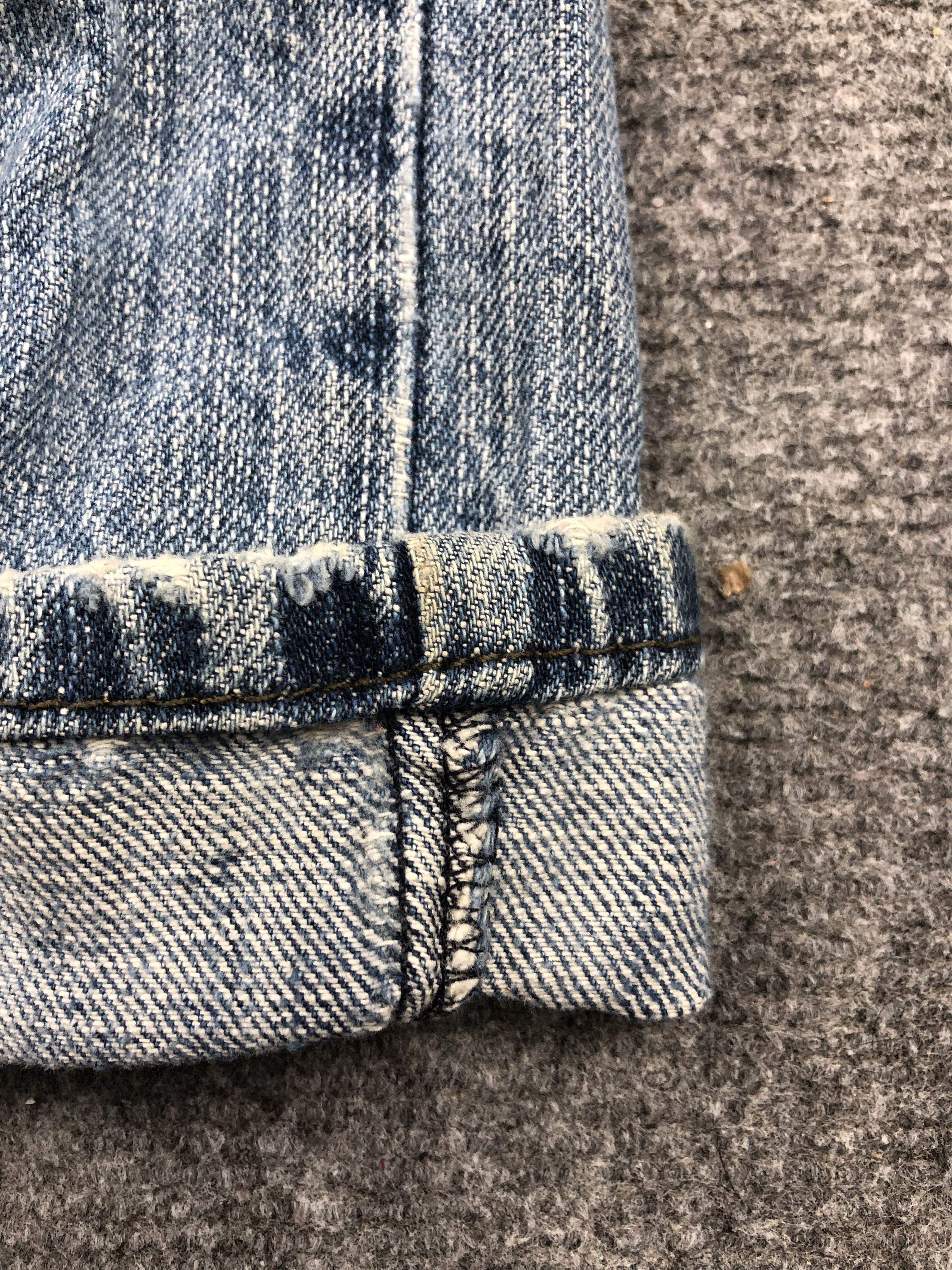 Levi's Blue Faded Vintage Levis 514 Jeans DP1456 Size US 35 - 11 Thumbnail
