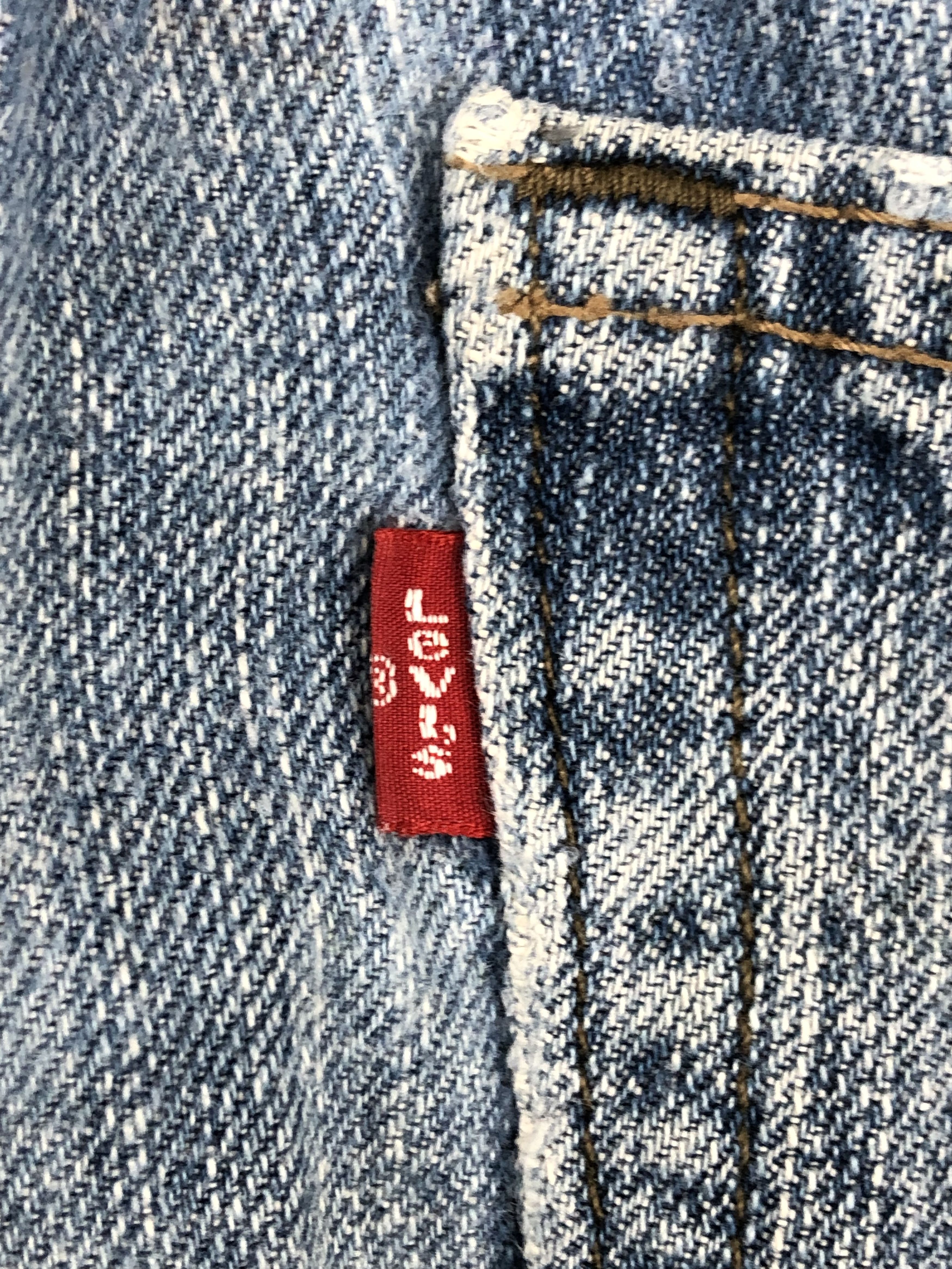 Levi's Blue Faded Vintage Levis 514 Jeans DP1456 Size US 35 - 6 Thumbnail