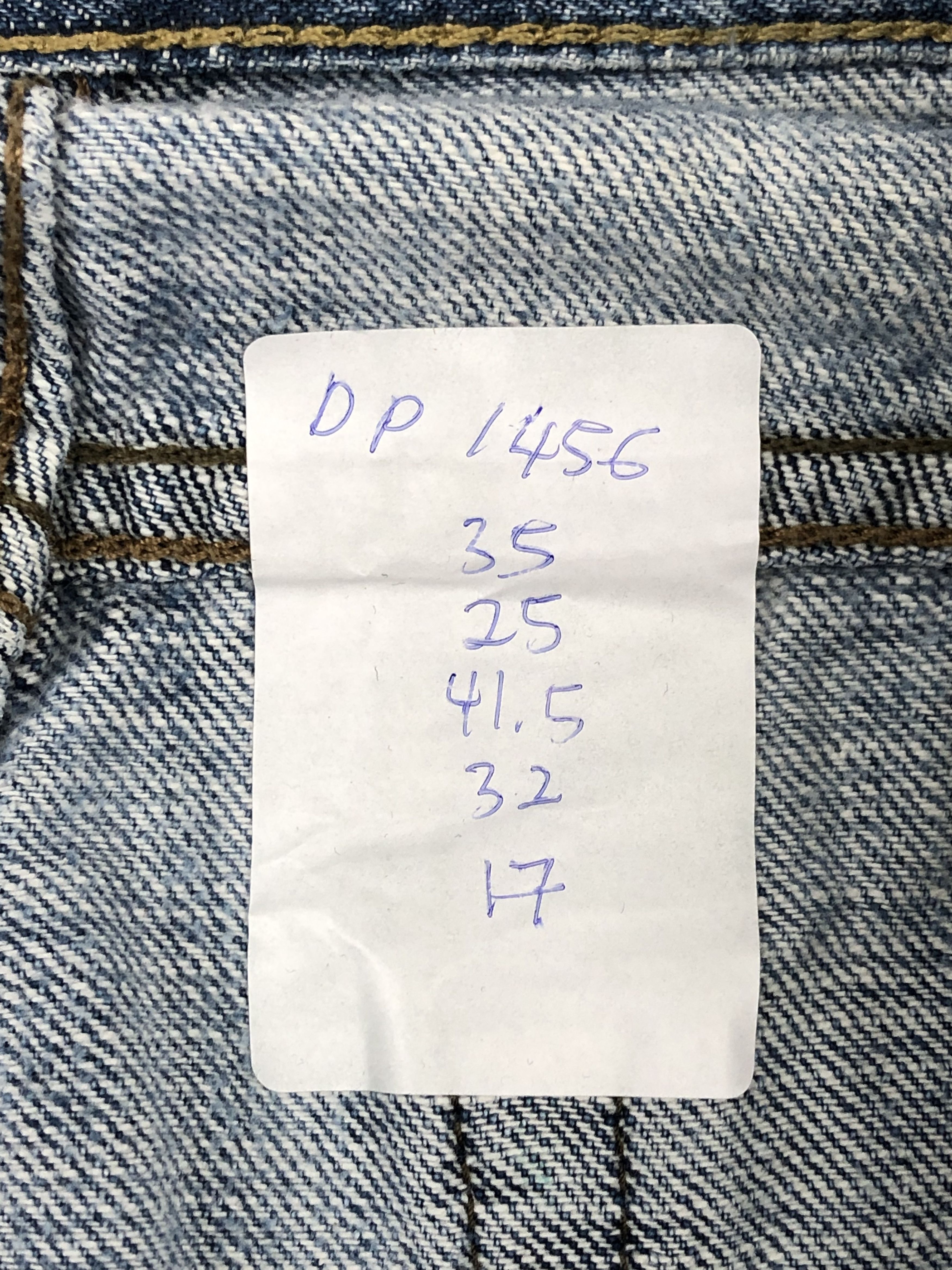 Levi's Blue Faded Vintage Levis 514 Jeans DP1456 Size US 35 - 14 Thumbnail