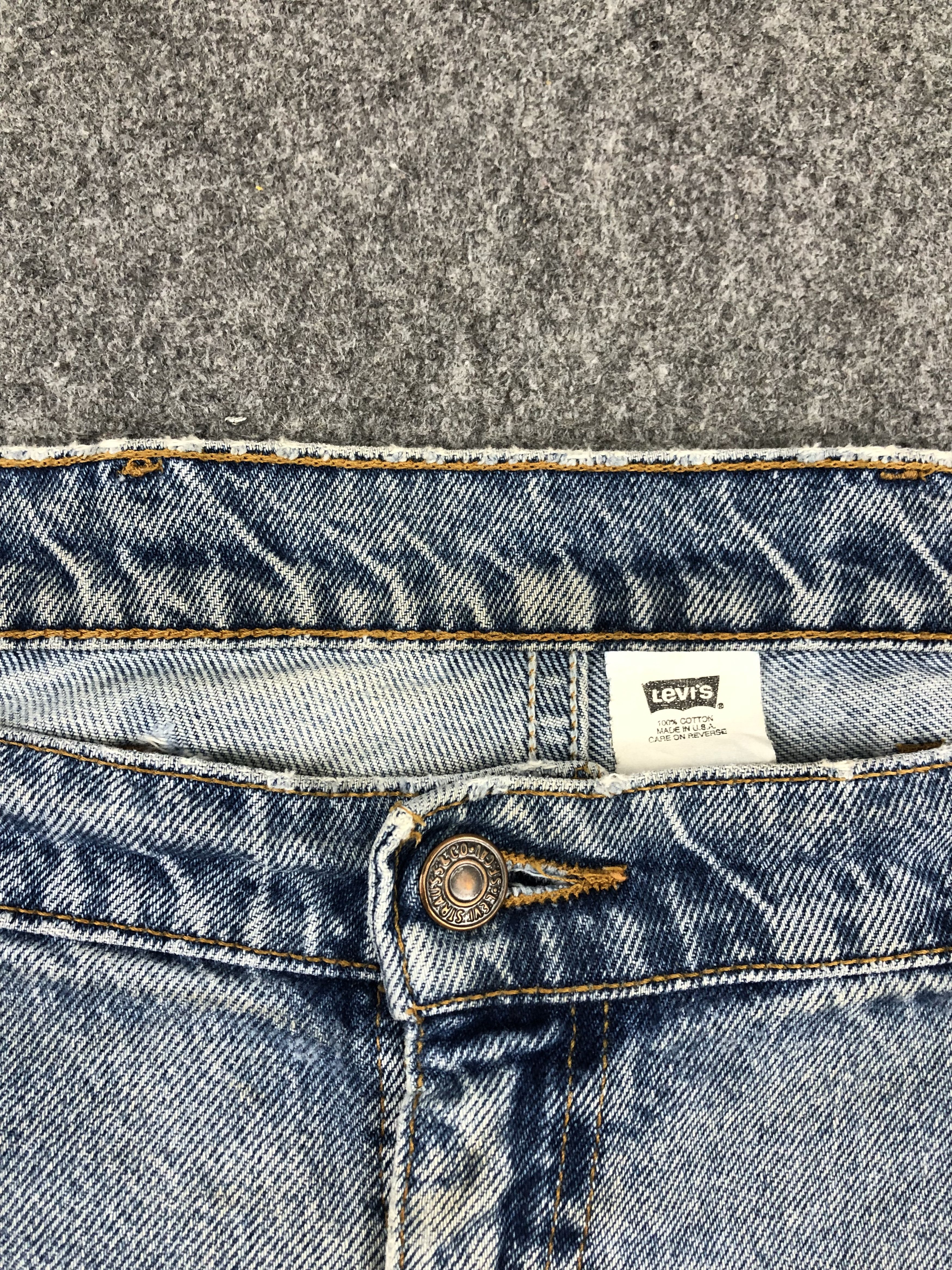 Levi's 90s Faded Blue Vintage Levis 545 Jeans DP1455 Size US 44 / EU 60 - 9 Thumbnail