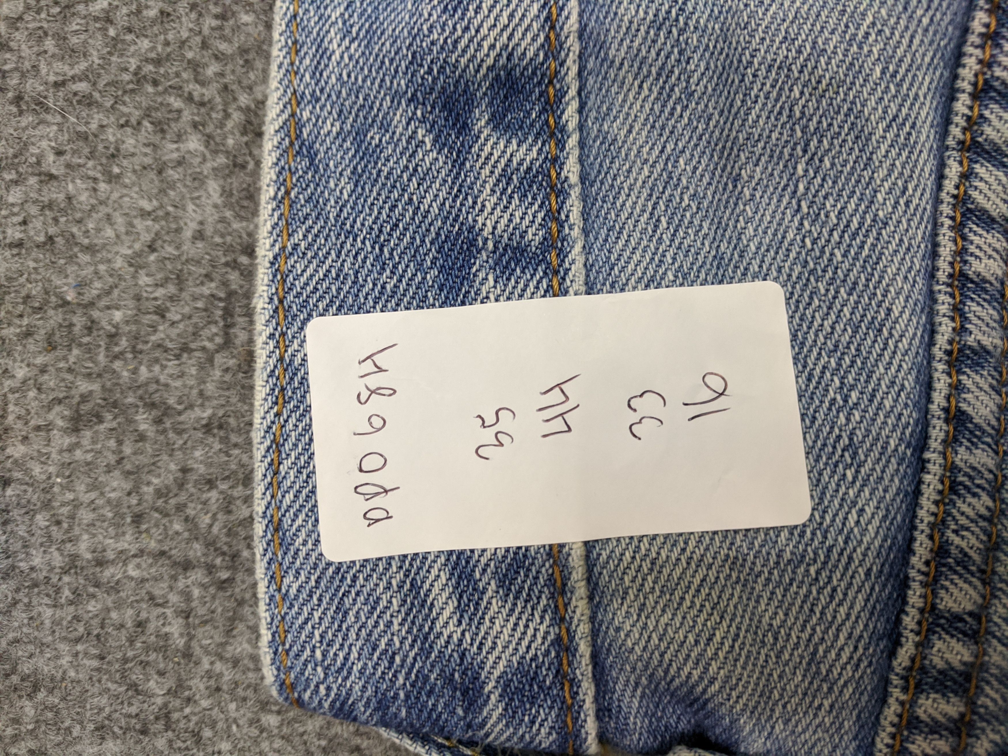 Levi's Vintage Levis 505 Light Wash Jeans DP0684 Size US 35 - 15 Thumbnail