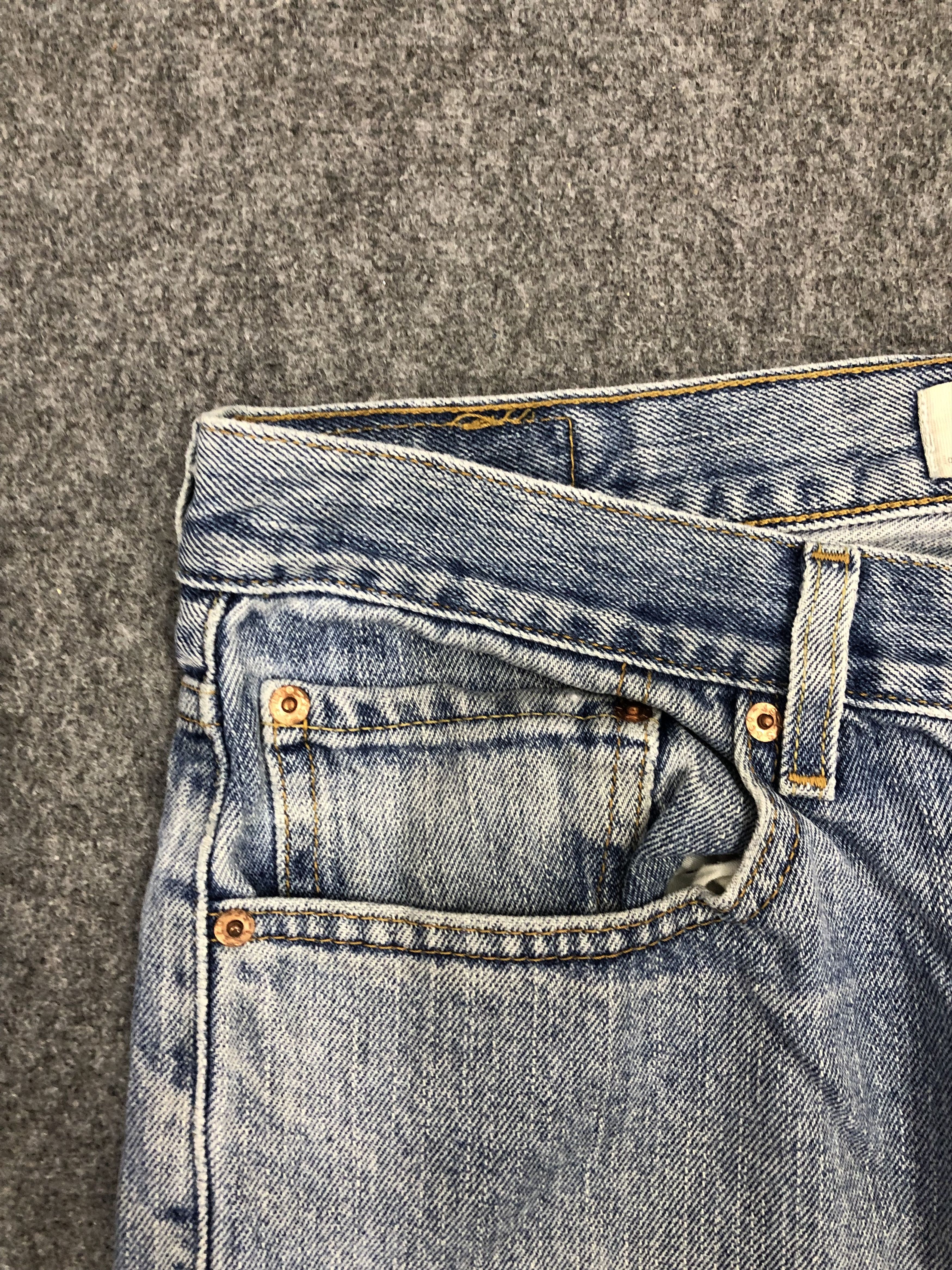 Levi's Vintage Levis 505 Regular Fit Denim Jeans DP1145 Size US 36 / EU 52 - 9 Thumbnail