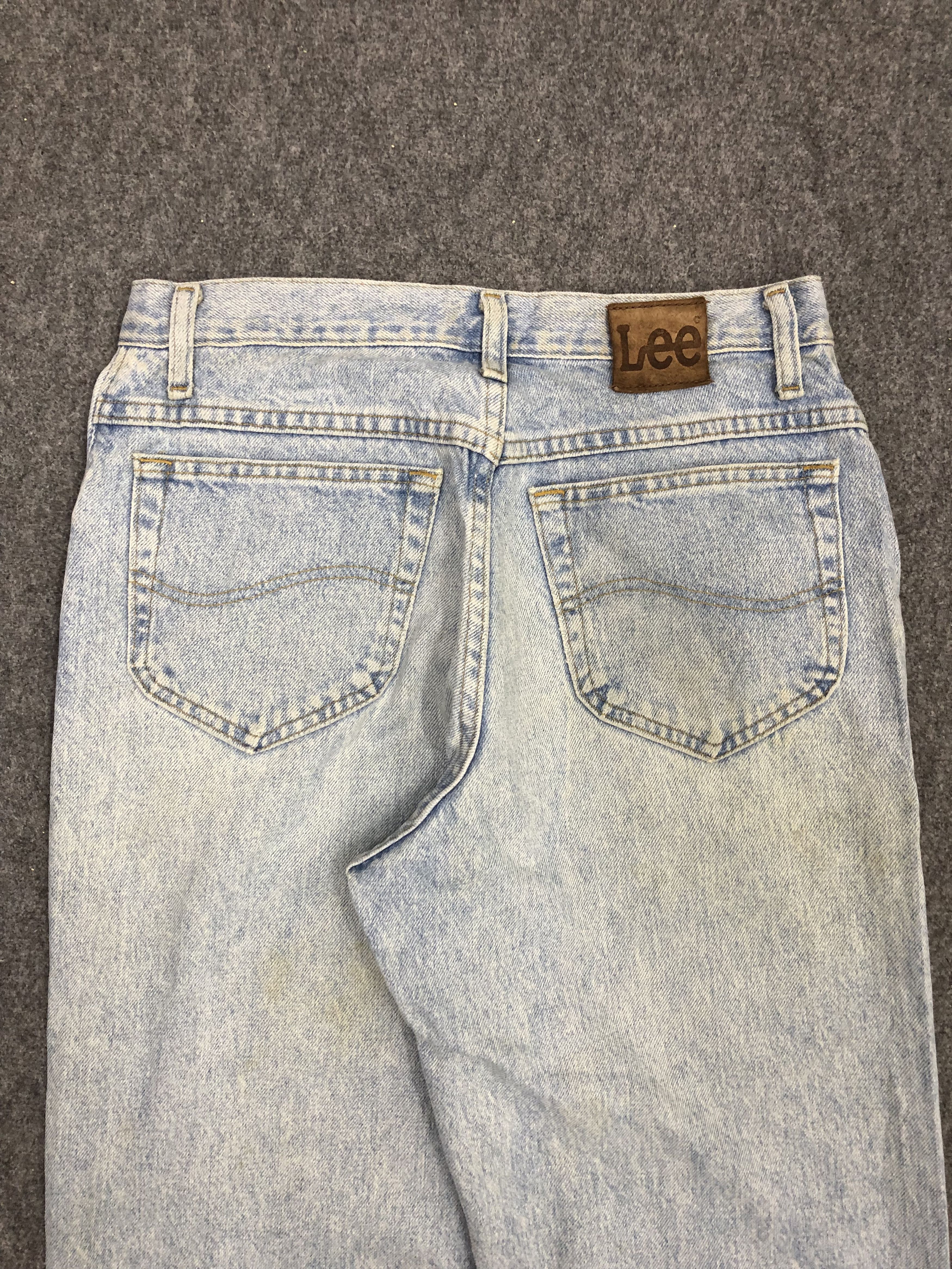 Lee Vintage Lee Acidwash Style Denim Jeans DP1140 Size US 32 / EU 48 - 4 Thumbnail