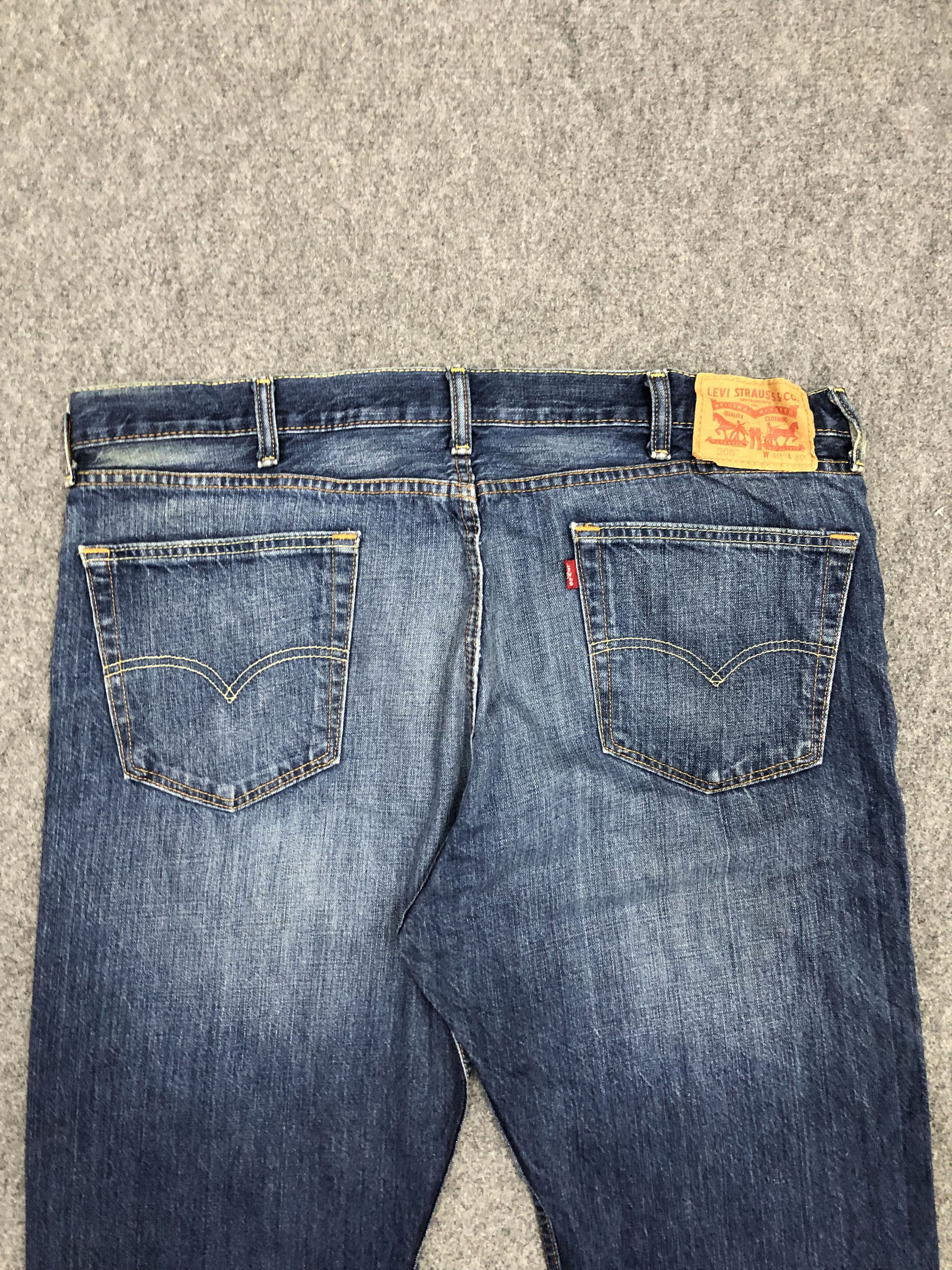 Levi's Vintage Levis 505 Earthtone Denim Jeans DP1134 Size US 41 - 4 Thumbnail