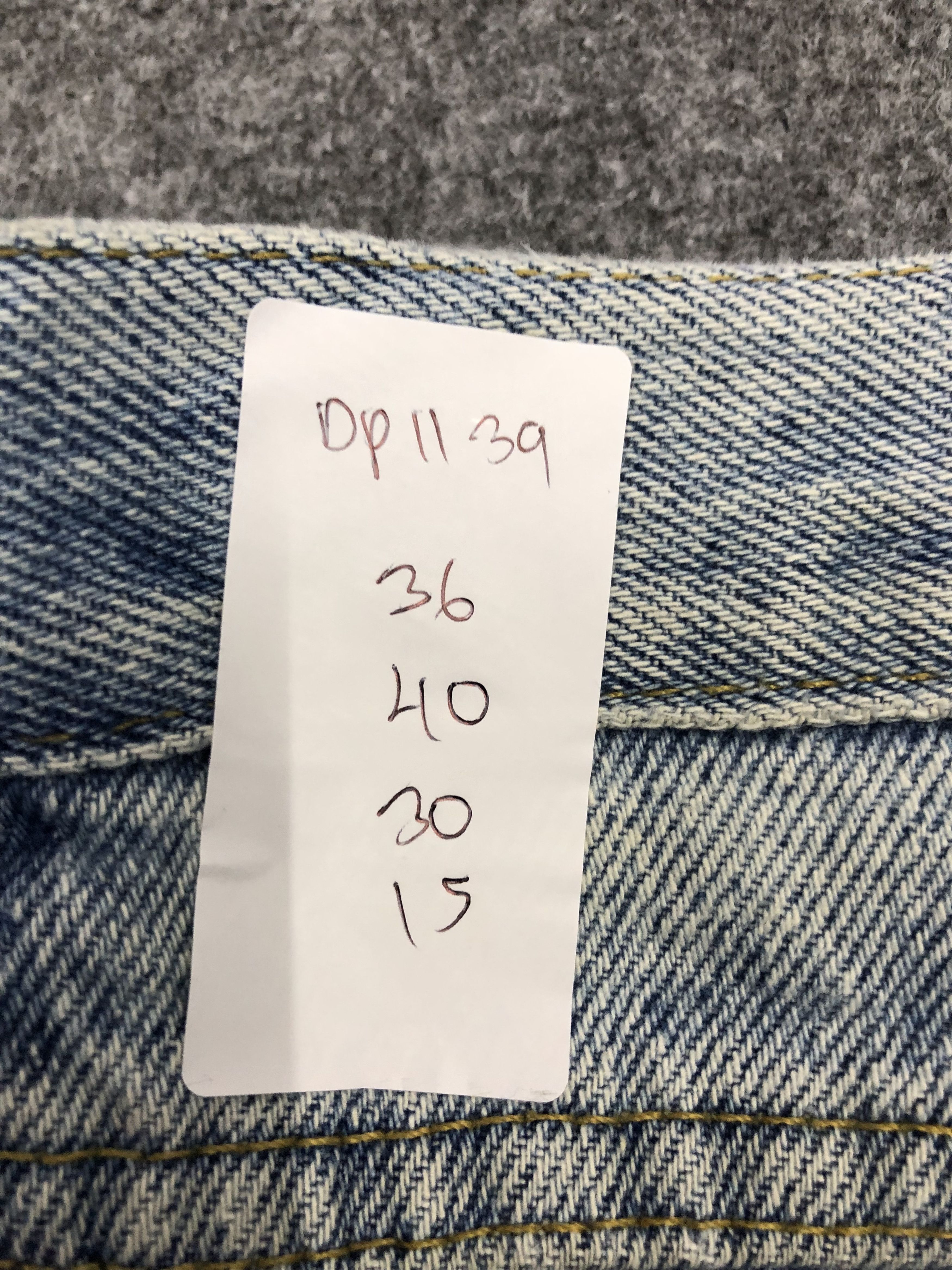 Lee Vintage 90s Lee Light Wash Jeans DP1139 Size US 36 / EU 52 - 10 Thumbnail