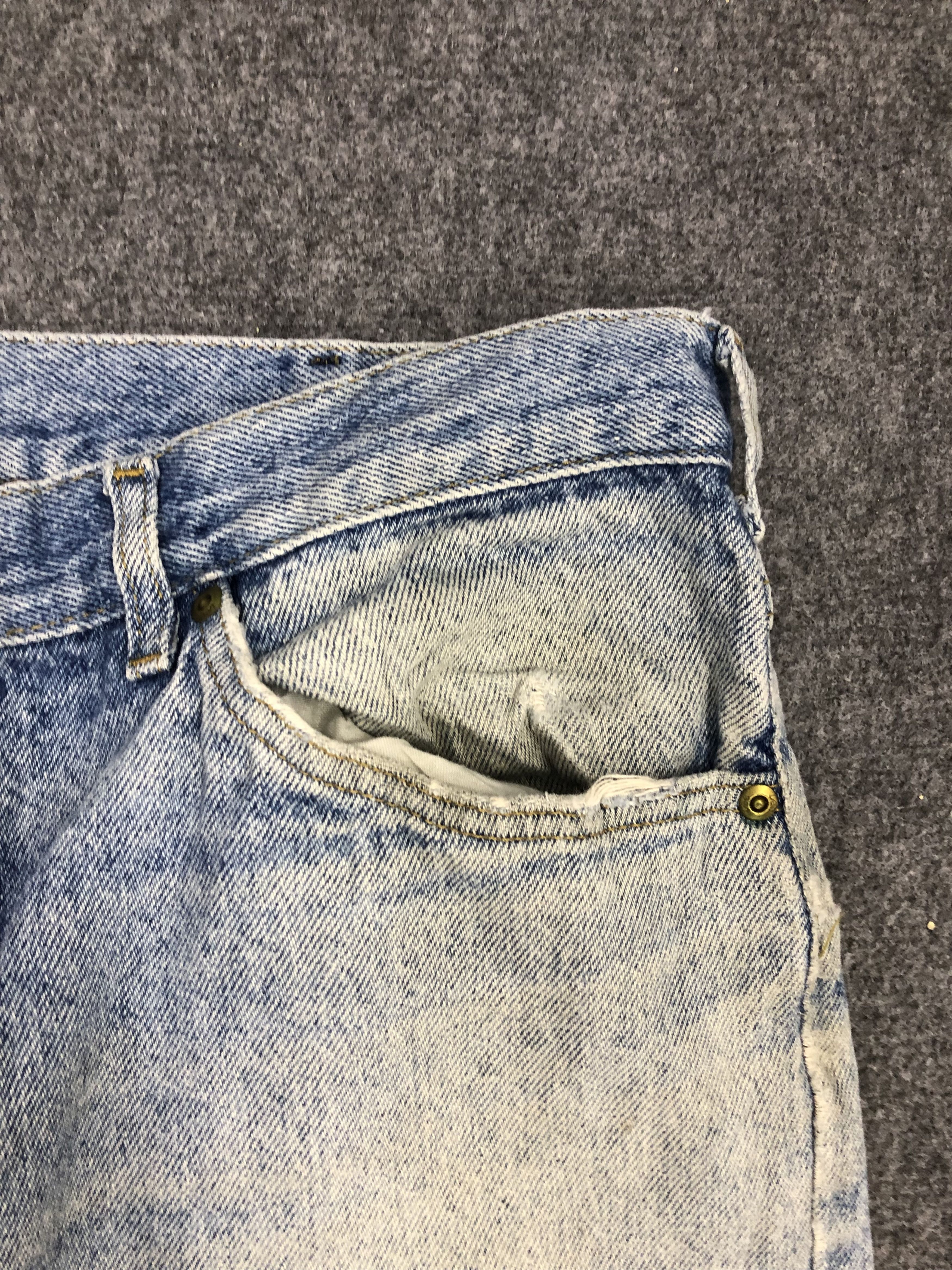 Lee Vintage 90s Lee Light Wash Jeans DP1139 Size US 36 / EU 52 - 6 Thumbnail