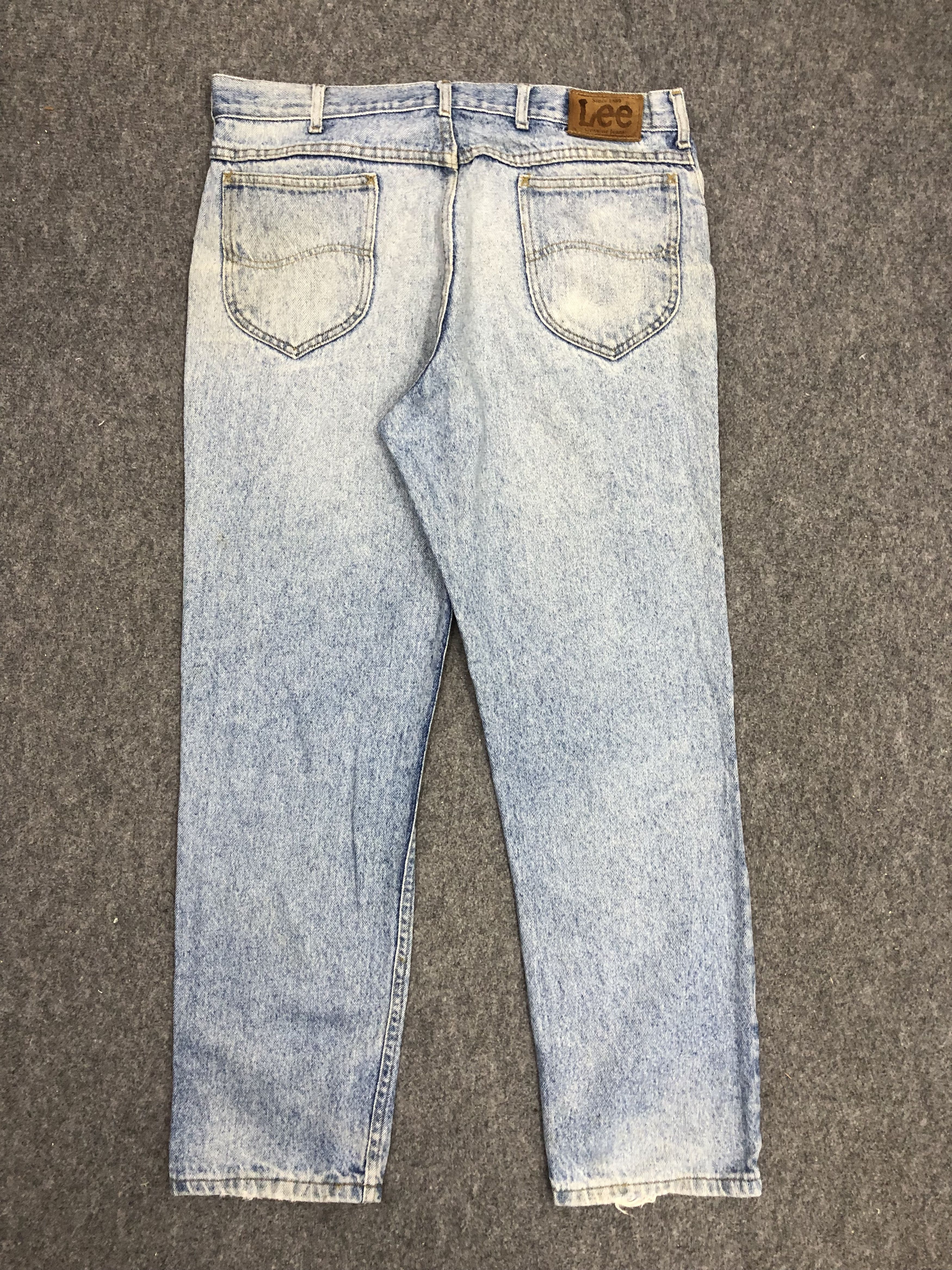 Lee Vintage 90s Lee Light Wash Jeans DP1139 Size US 36 / EU 52 - 3 Thumbnail