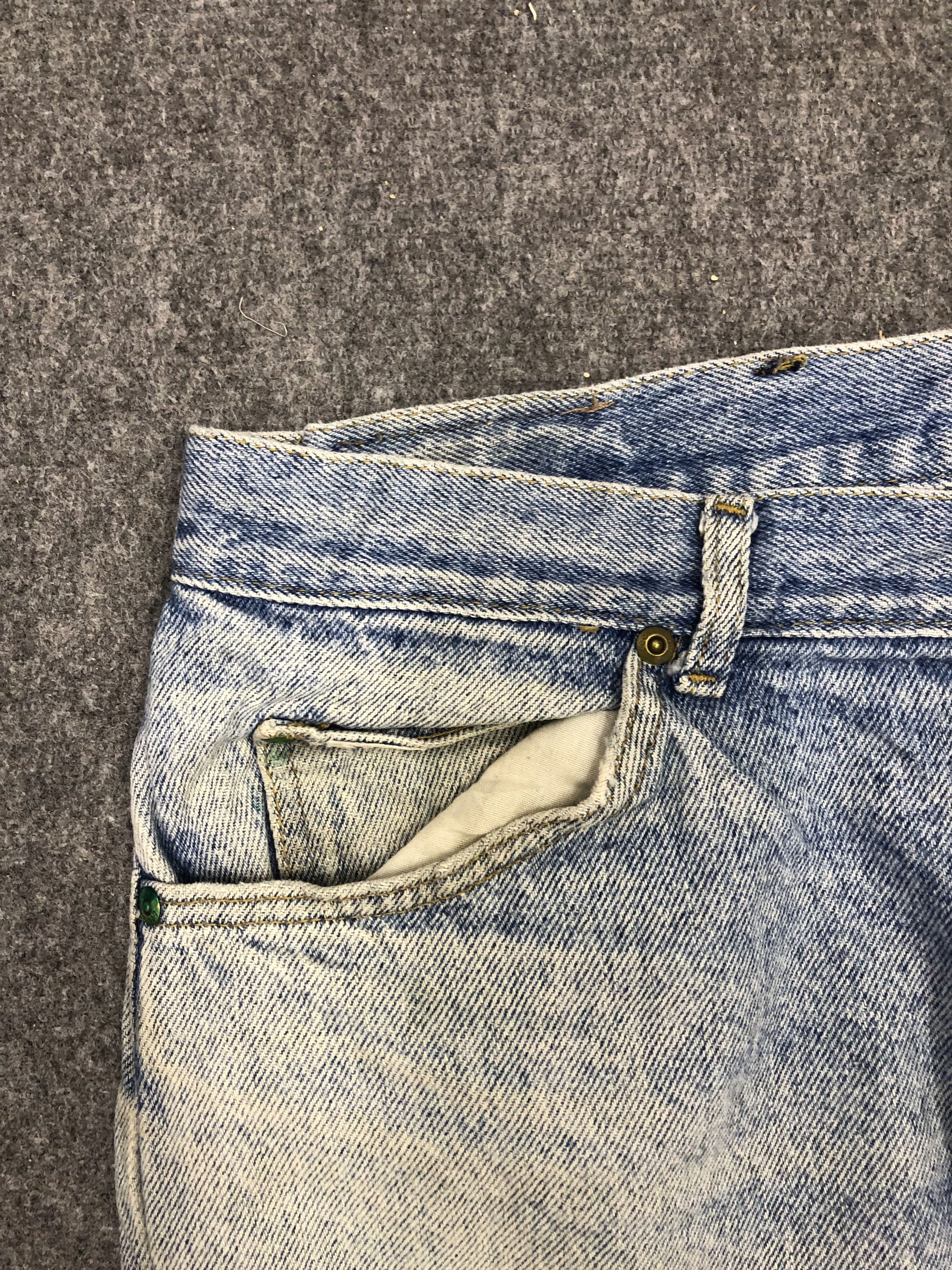 Lee Vintage 90s Lee Light Wash Jeans DP1139 Size US 36 / EU 52 - 7 Thumbnail