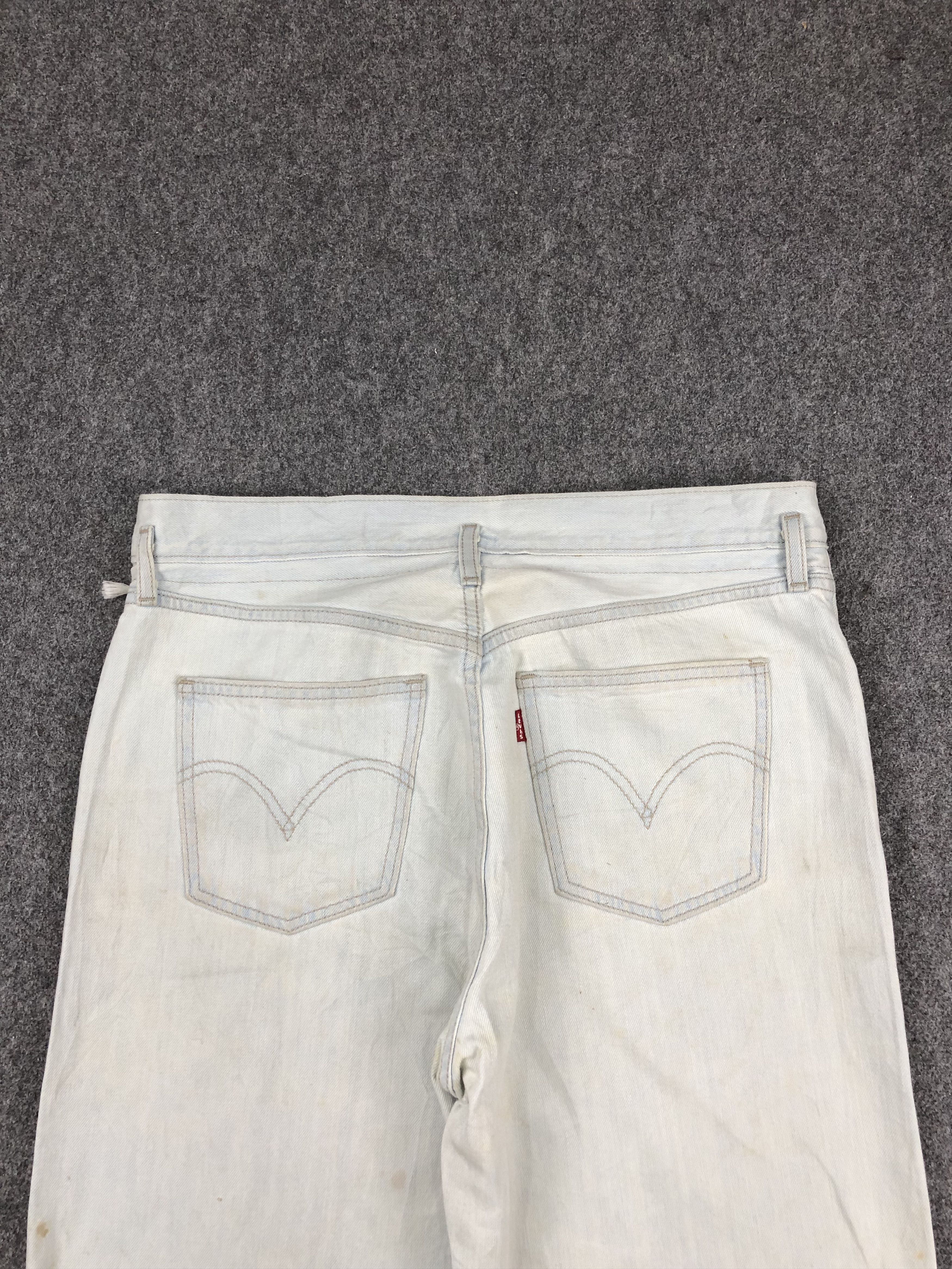 Levi's Vintage Levis Light Wash Jeans DP1452 Size US 32 / EU 48 - 4 Thumbnail