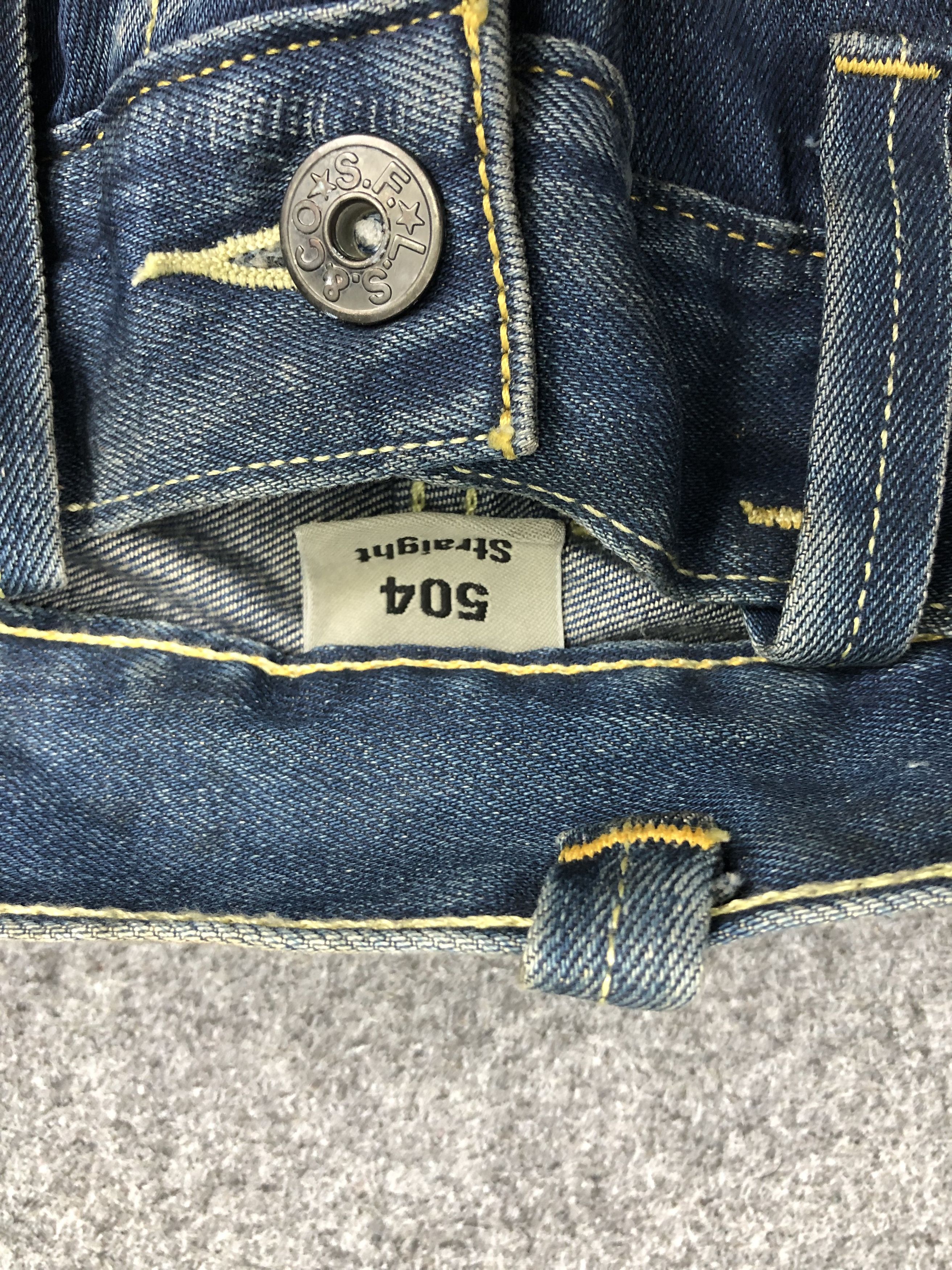Levi's Vintage Levis 504 Faded Blue Jeans Size US 32 / EU 48 - 6 Thumbnail