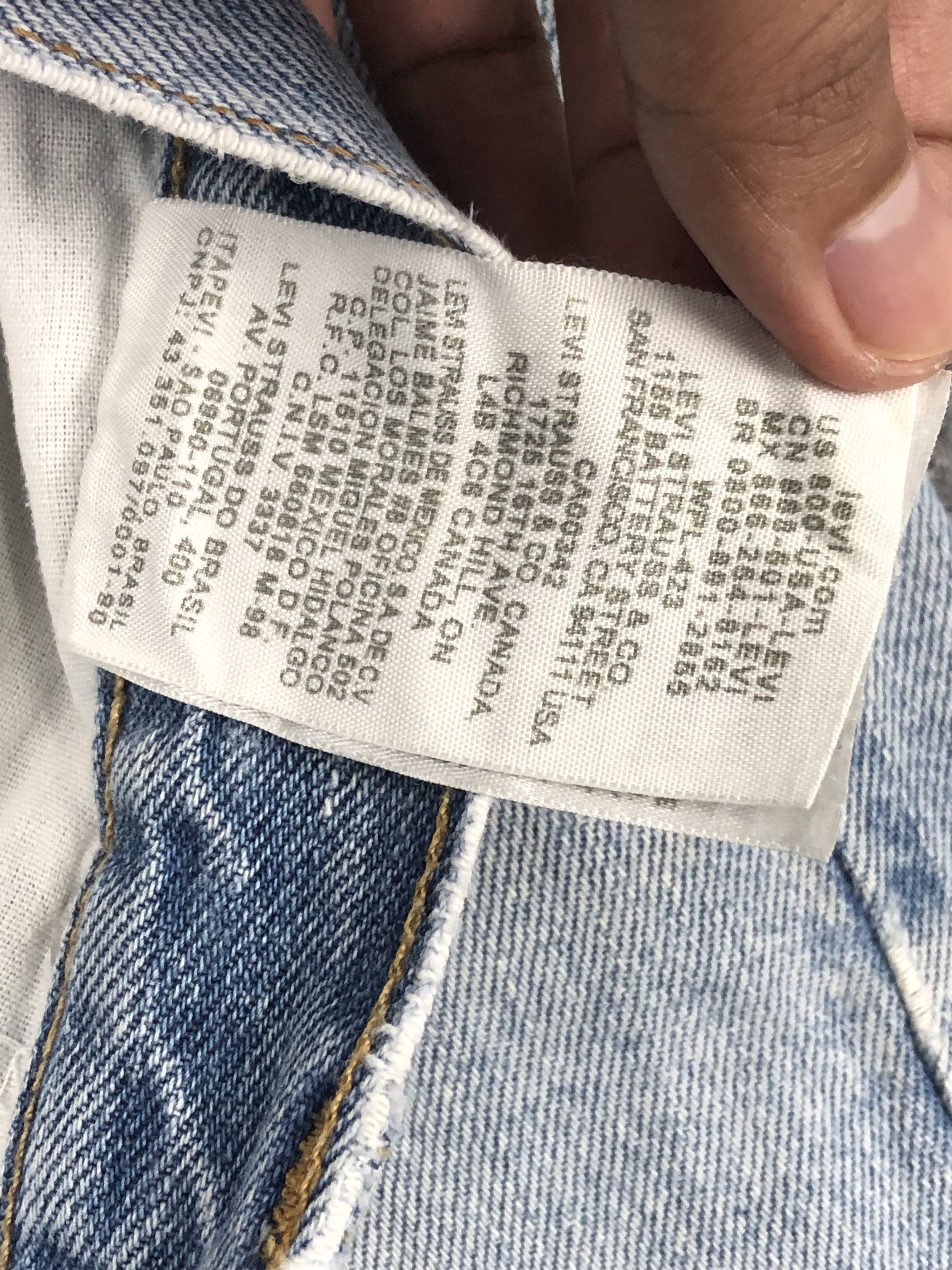 Levi's Vintage Levis 550 Light Wash Jeans DP1522 Size US 36 / EU 52 - 13 Thumbnail